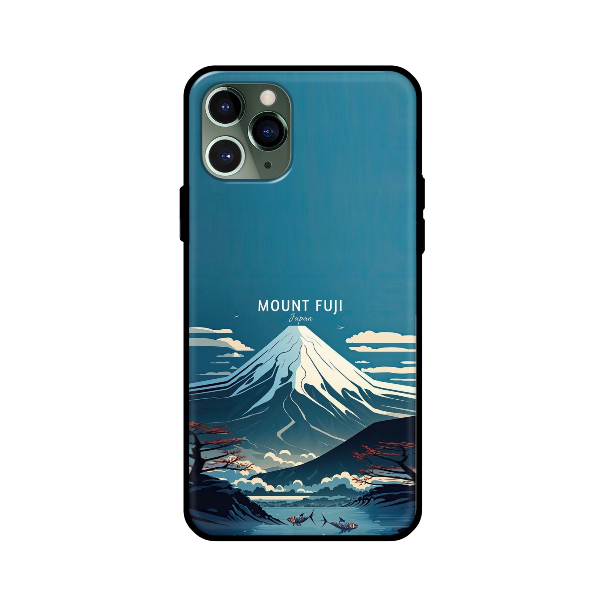 Buy Mount Fuji Glass/Metal Back Mobile Phone Case/Cover For iPhone 11 Pro Online