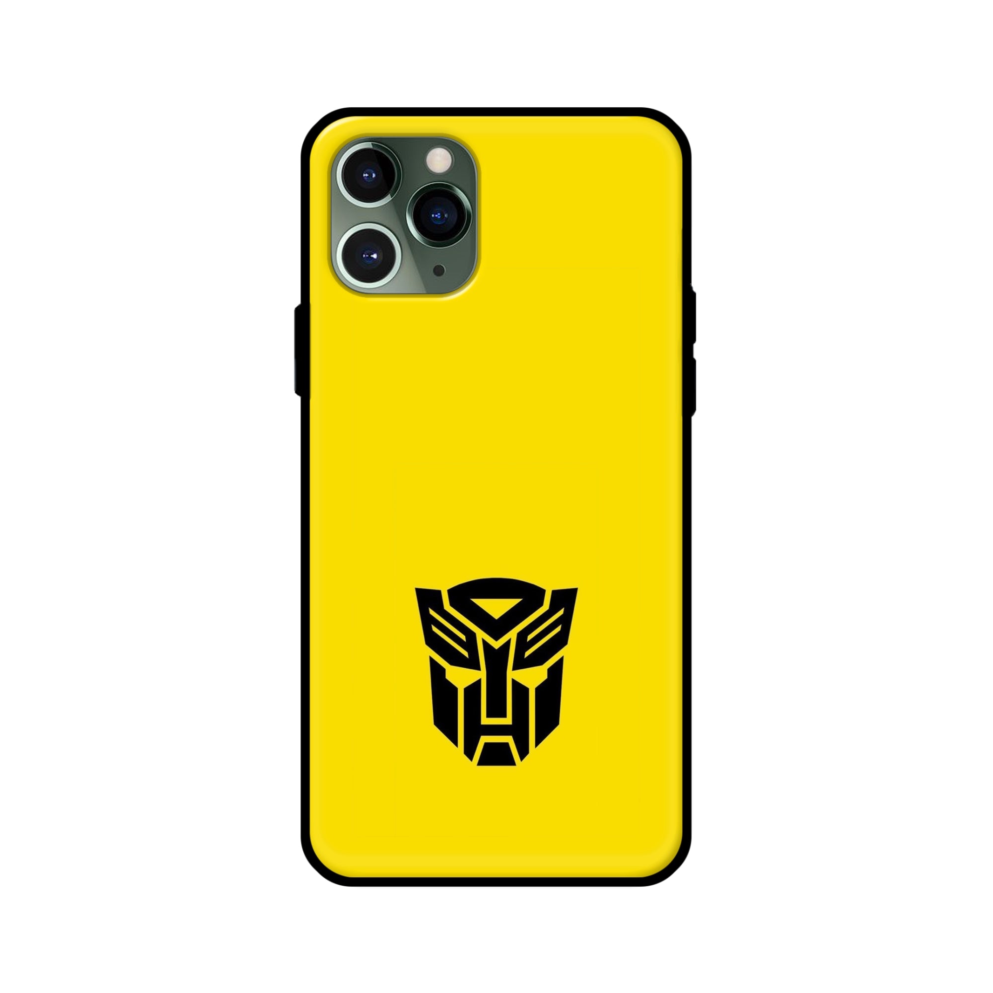Buy Transformer Logo Glass/Metal Back Mobile Phone Case/Cover For iPhone 11 Pro Online