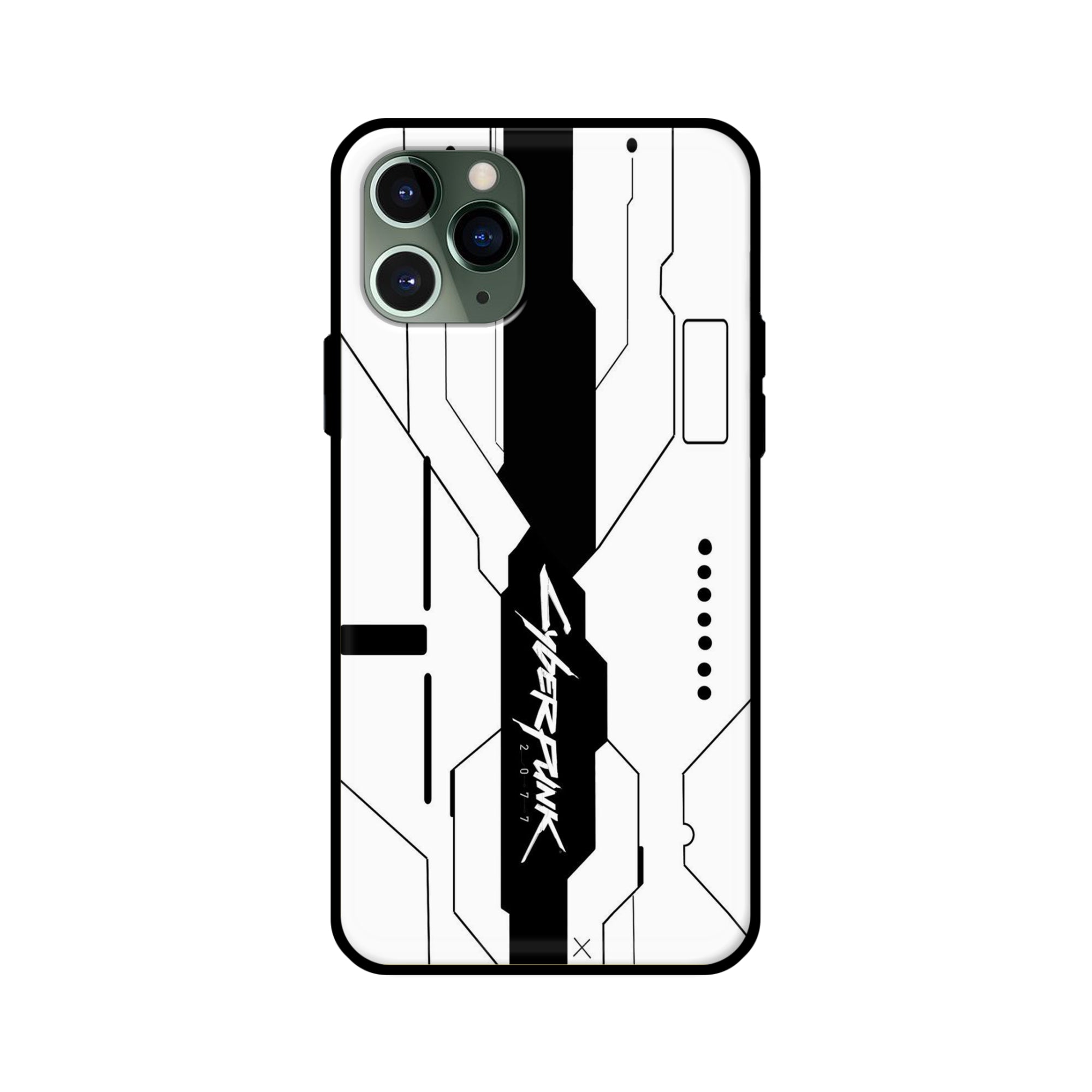 Buy Cyberpunk 2077 Glass/Metal Back Mobile Phone Case/Cover For iPhone 11 Pro Online