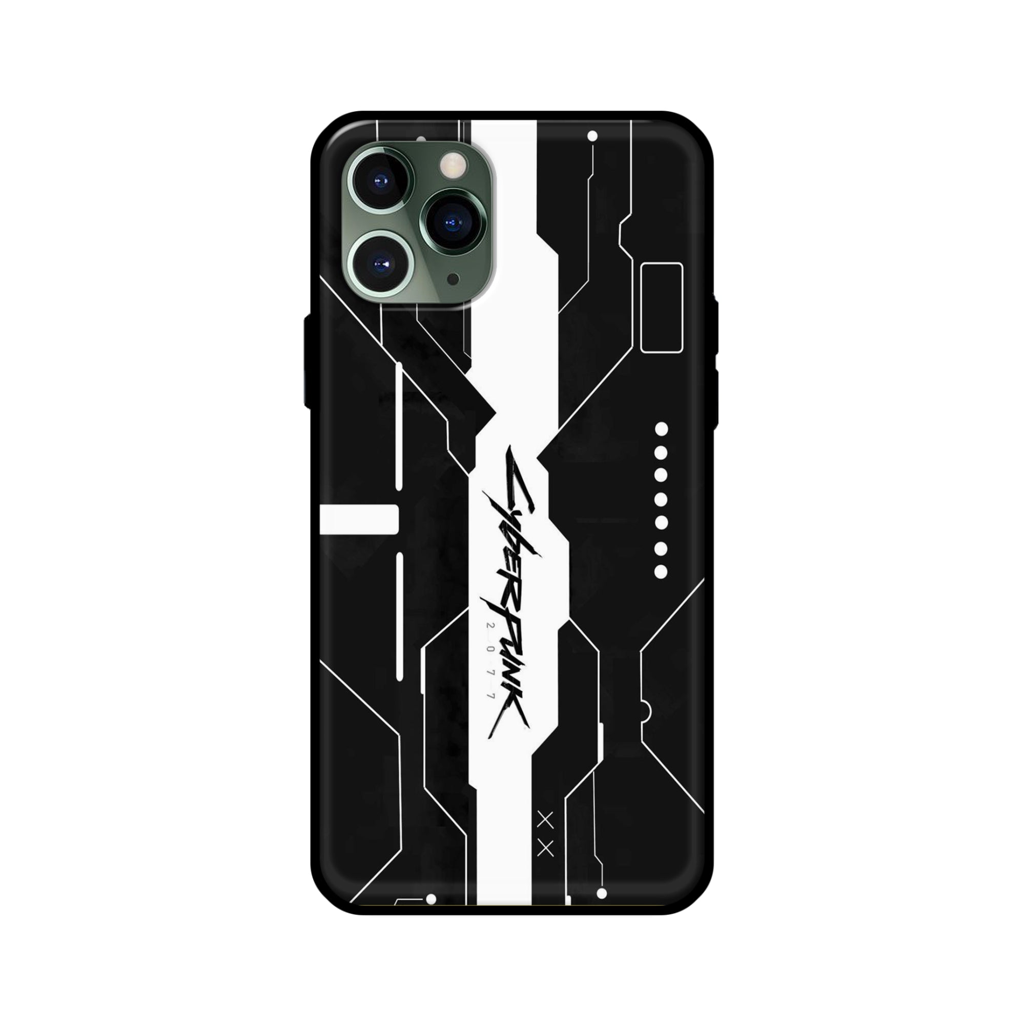 Buy Cyberpunk 2077 Art Glass/Metal Back Mobile Phone Case/Cover For iPhone 11 Pro Online