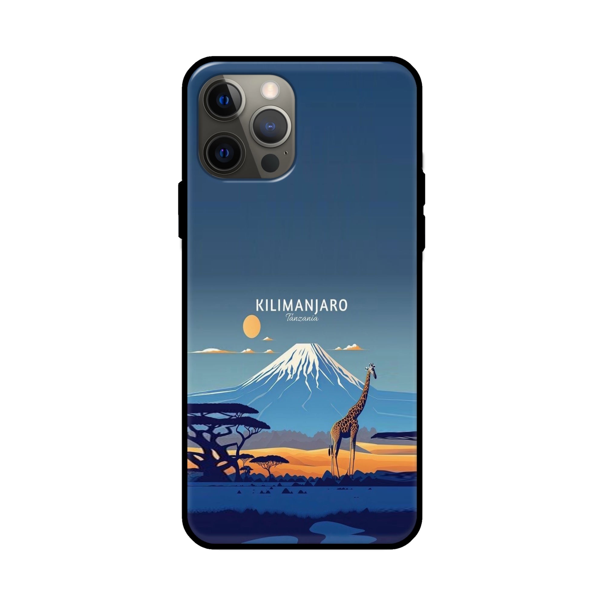 Buy Kilimanjaro Glass/Metal Back Mobile Phone Case/Cover For Apple iPhone 12 pro Online