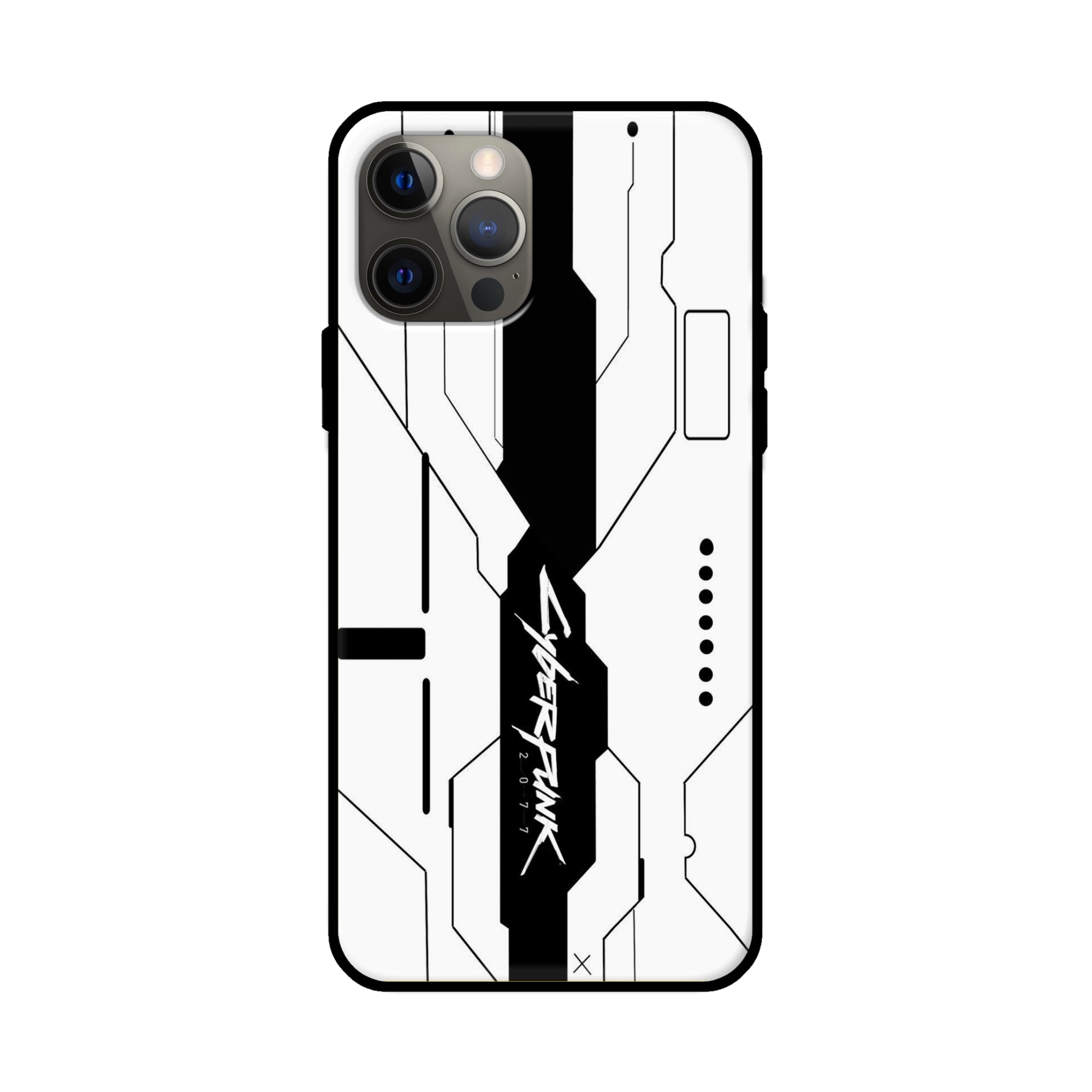 Buy Cyberpunk 2077 Glass/Metal Back Mobile Phone Case/Cover For Apple iPhone 12 pro Online