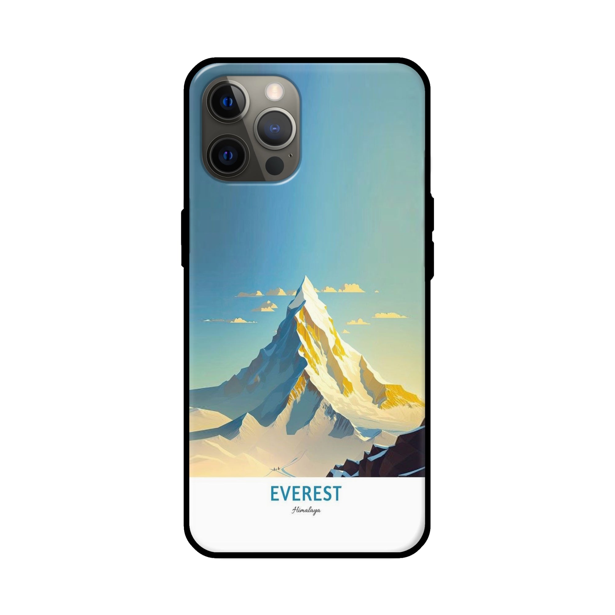 Buy Everest Glass/Metal Back Mobile Phone Case/Cover For Apple iPhone 13 Pro Online