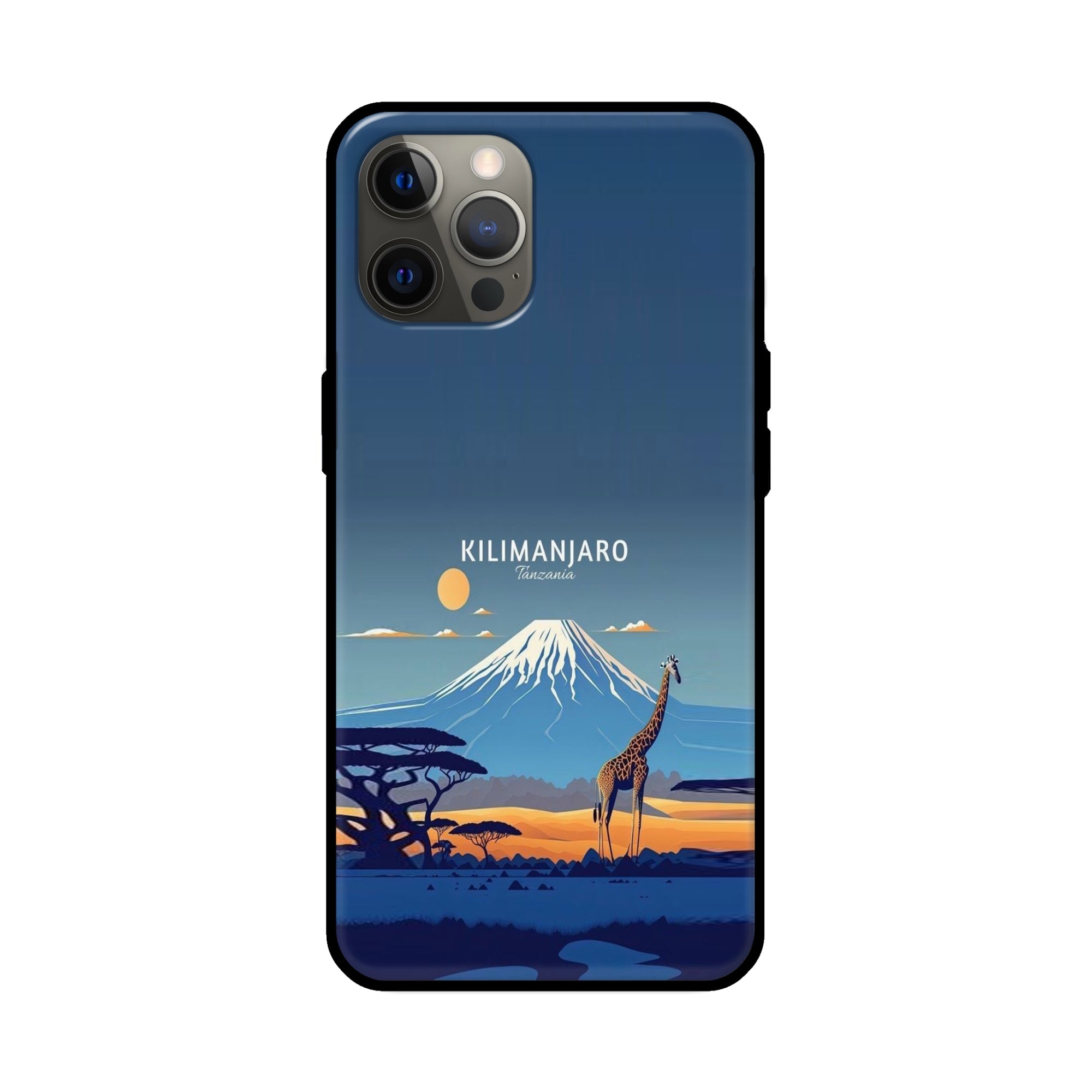 Buy Kilimanjaro Glass/Metal Back Mobile Phone Case/Cover For Apple iPhone 13 Pro Online
