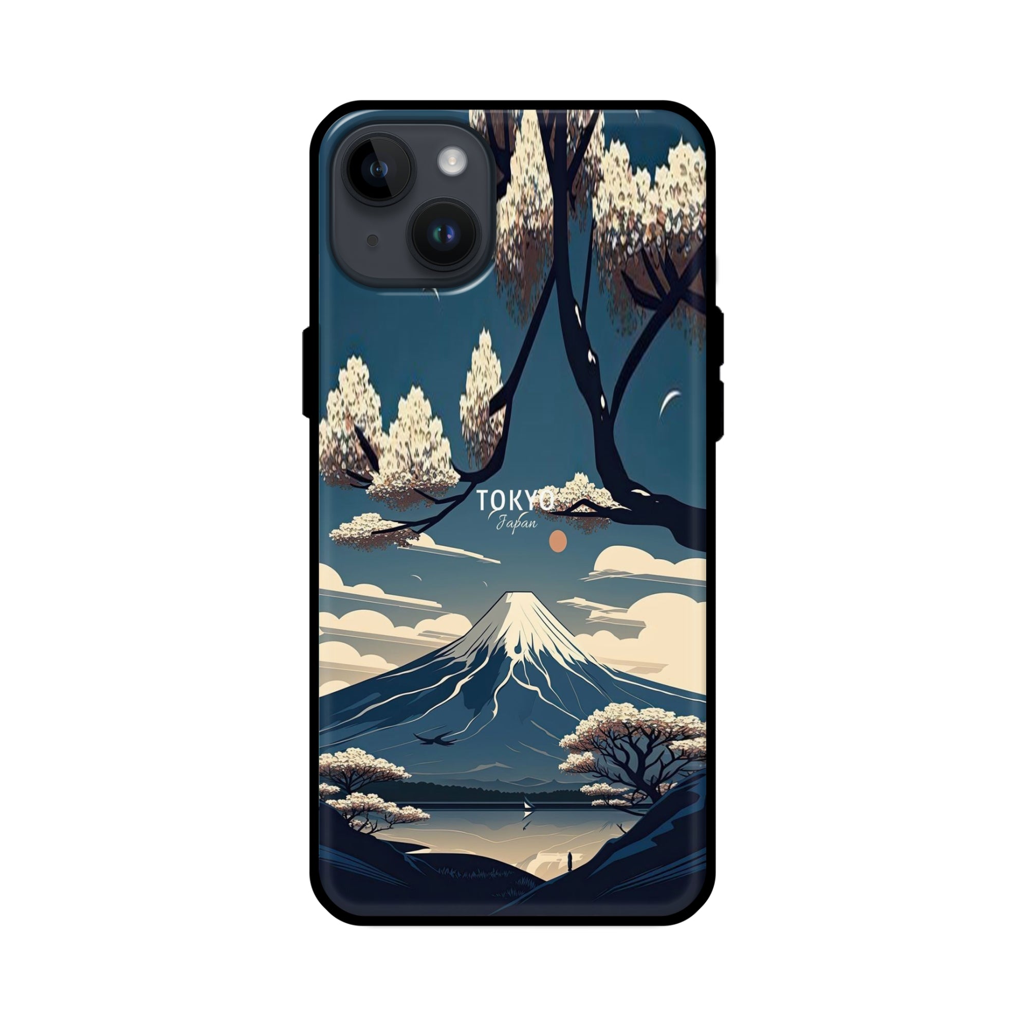 Buy Tokyo Glass/Metal Back Mobile Phone Case/Cover For iPhone 14 Online