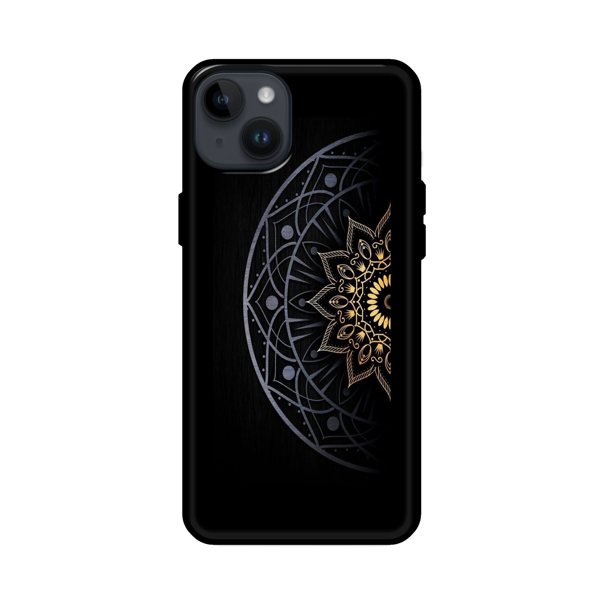 Buy Psychedelic Mandalas Glass/Metal Back Mobile Phone Case/Cover For iPhone 14 Plus Online