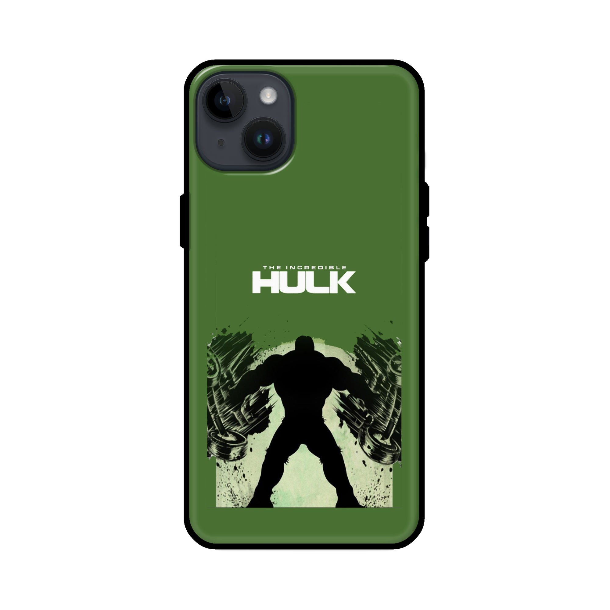 Buy Hulk Glass/Metal Back Mobile Phone Case/Cover For iPhone 14 Plus Online