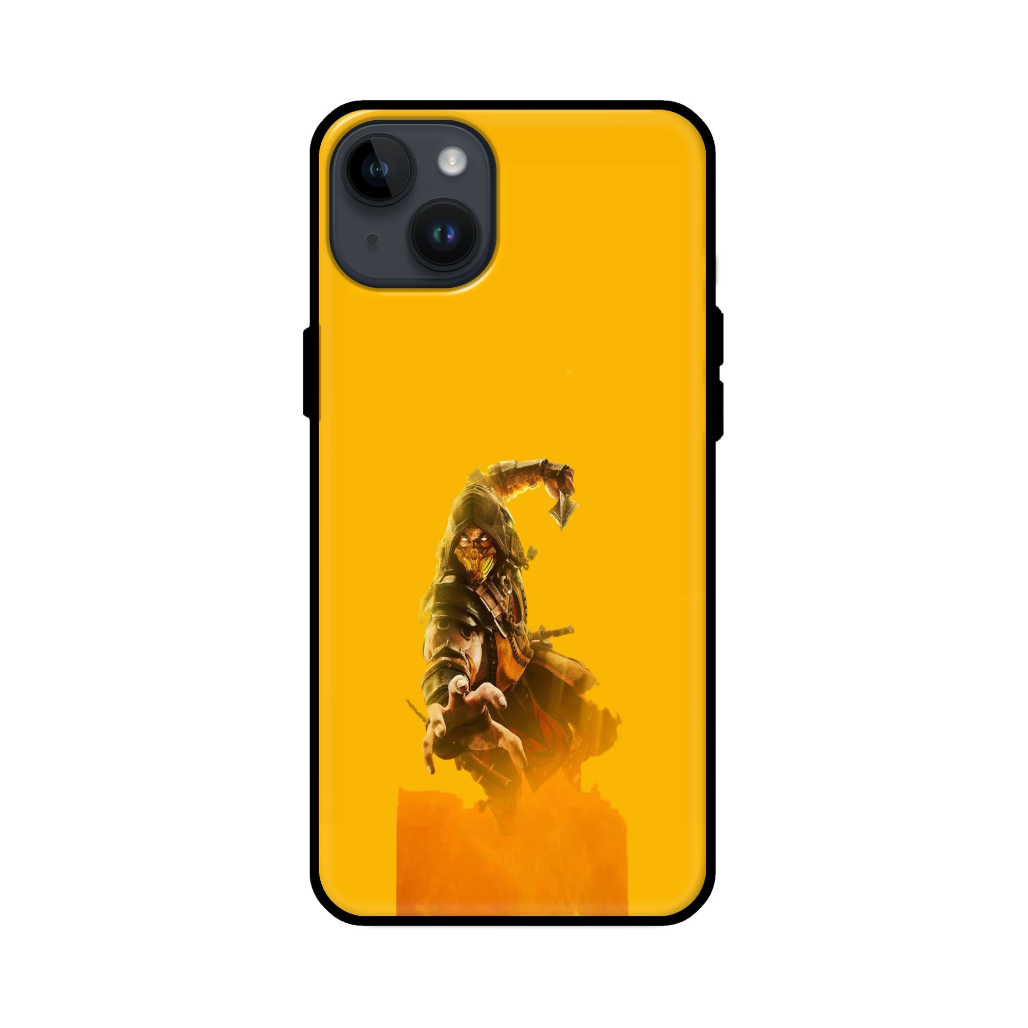 Buy Mortal Kombat Glass/Metal Back Mobile Phone Case/Cover For iPhone 14 Plus Online
