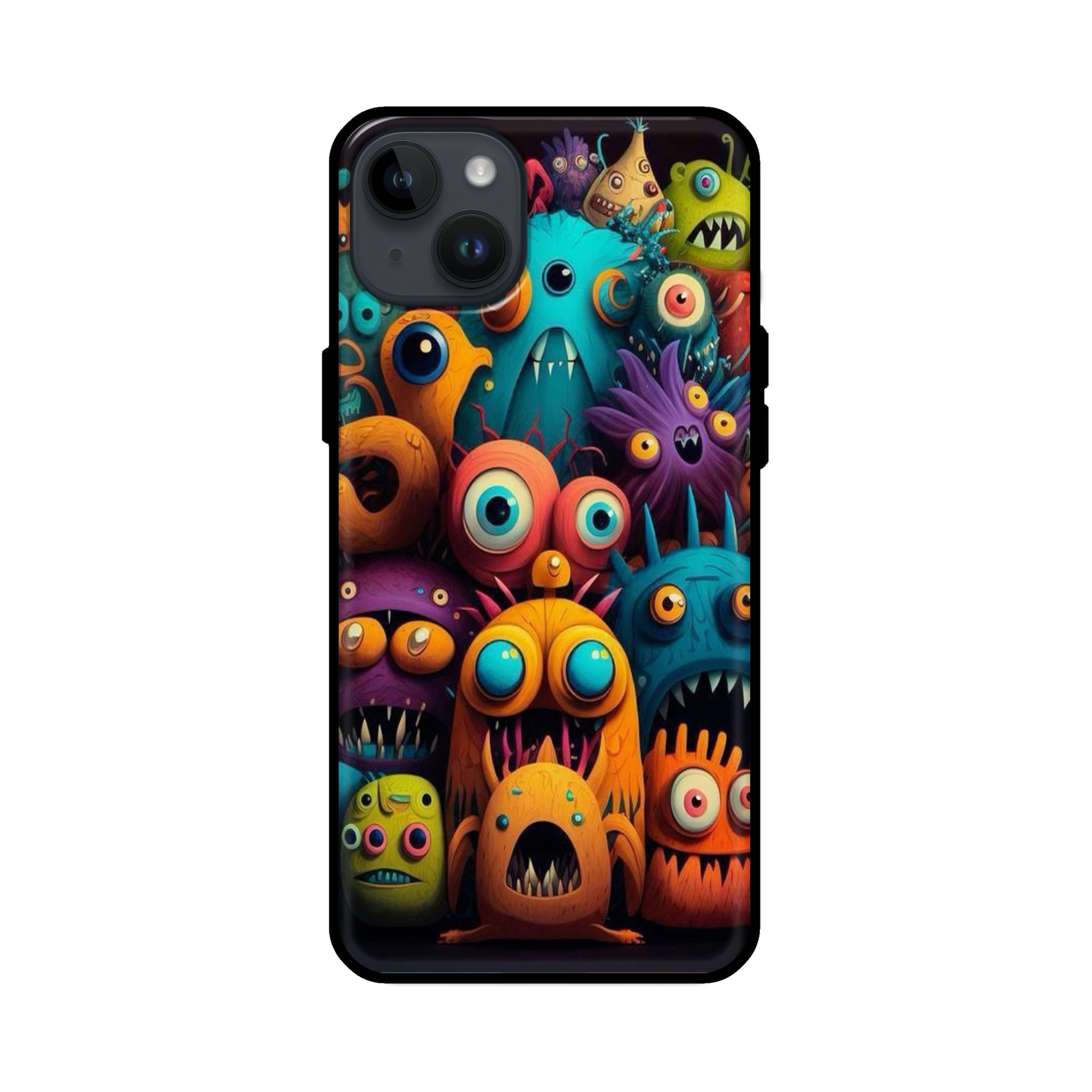 Buy Zombie Glass/Metal Back Mobile Phone Case/Cover For iPhone 14 Plus Online
