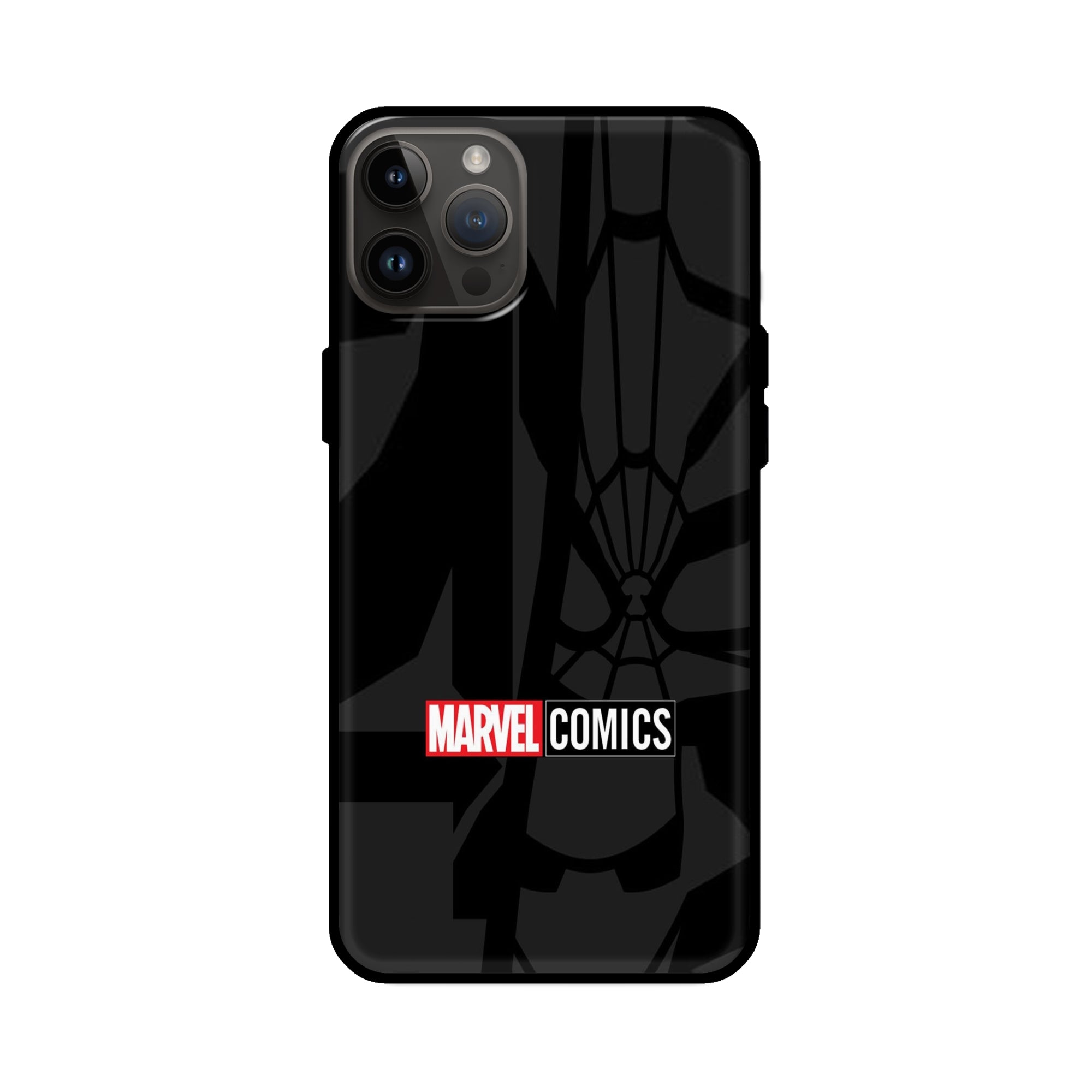 Buy Marvel Comics Glass/Metal Back Mobile Phone Case/Cover For iPhone 14 Pro Online