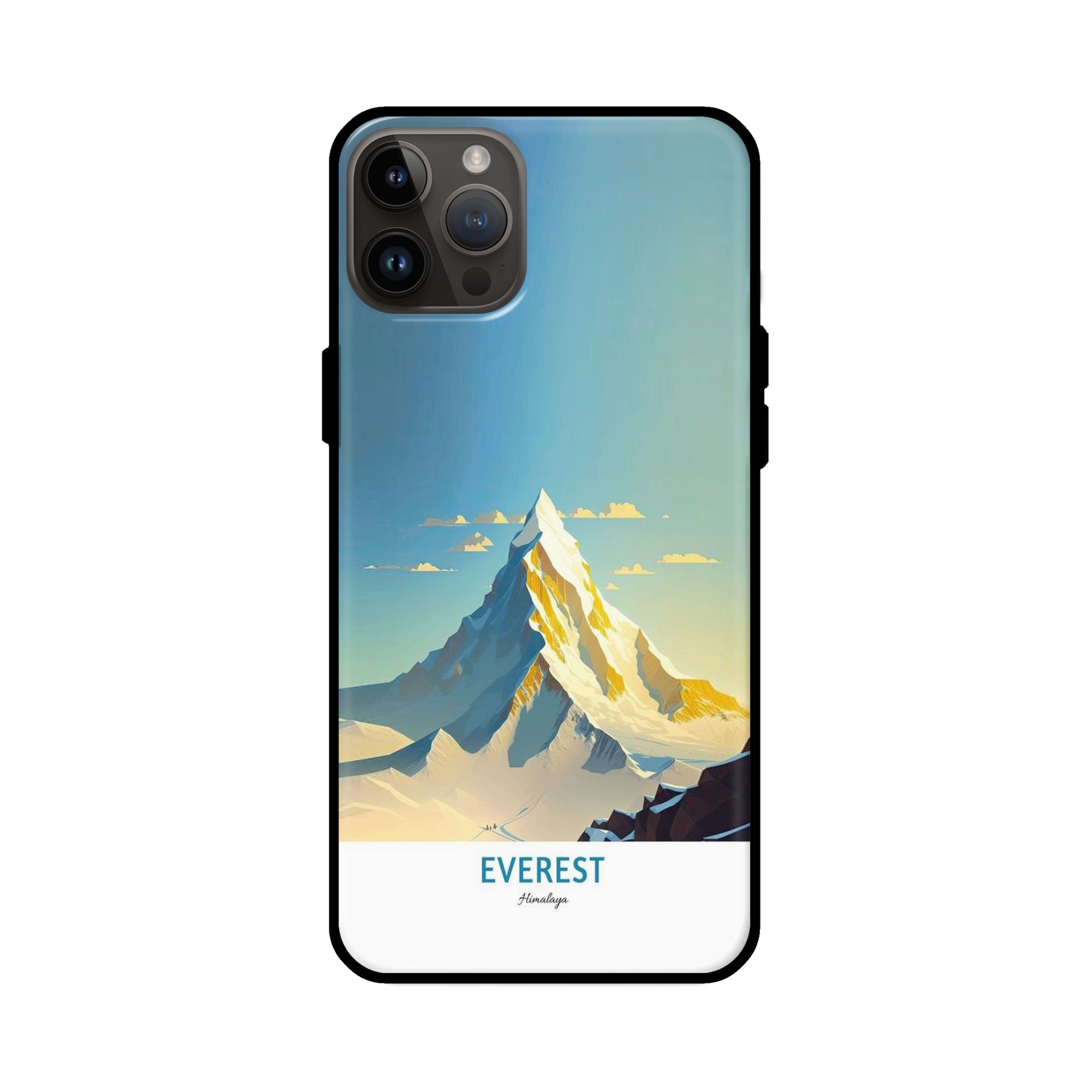 Buy Everest Glass/Metal Back Mobile Phone Case/Cover For iPhone 14 Pro Online