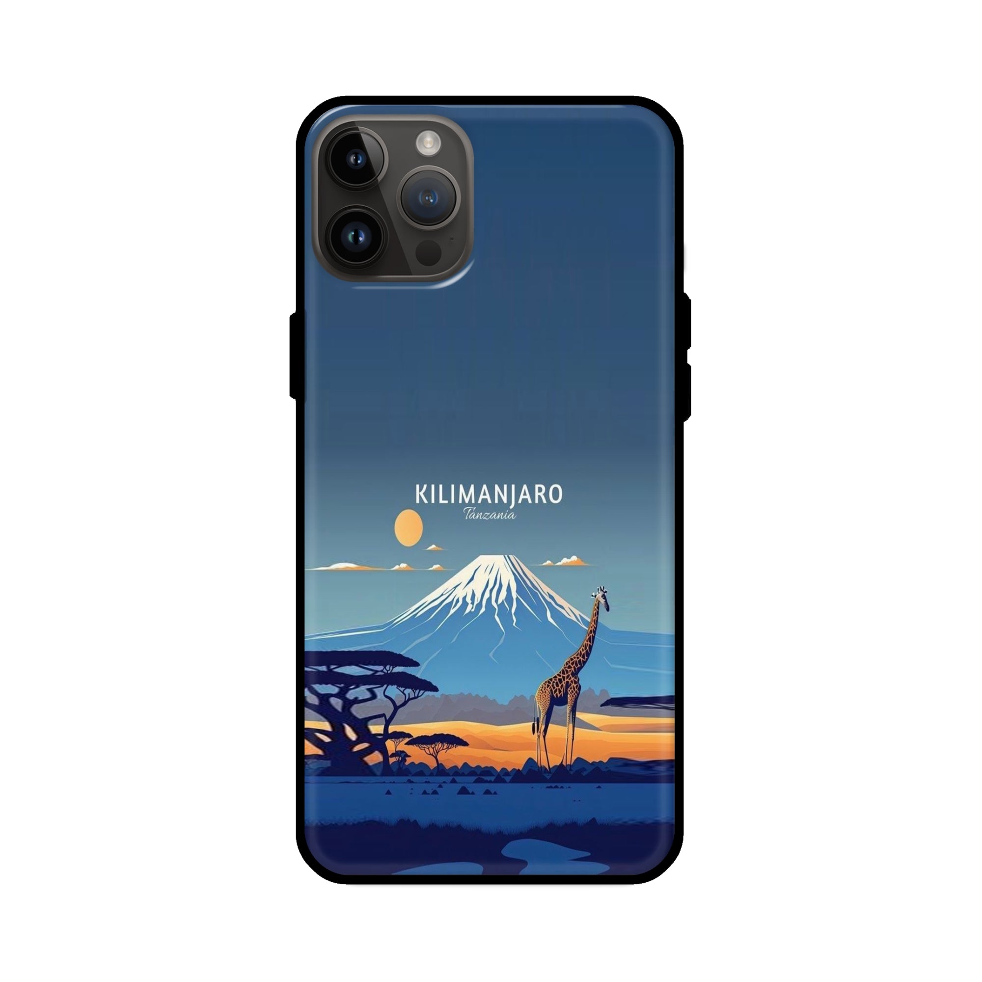 Buy Kilimanjaro Glass/Metal Back Mobile Phone Case/Cover For iPhone 14 Pro Online