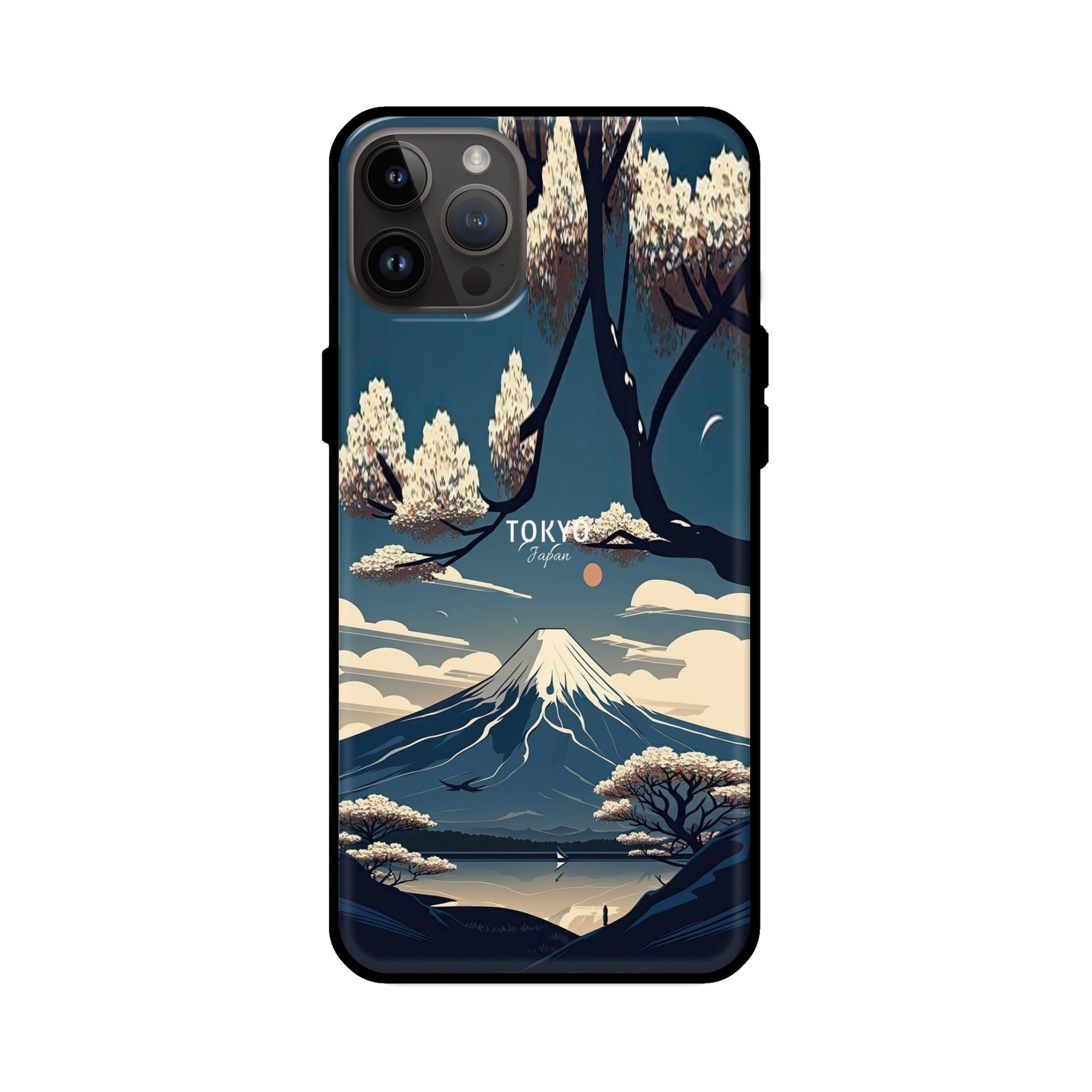 Buy Tokyo Glass/Metal Back Mobile Phone Case/Cover For iPhone 14 Pro Online