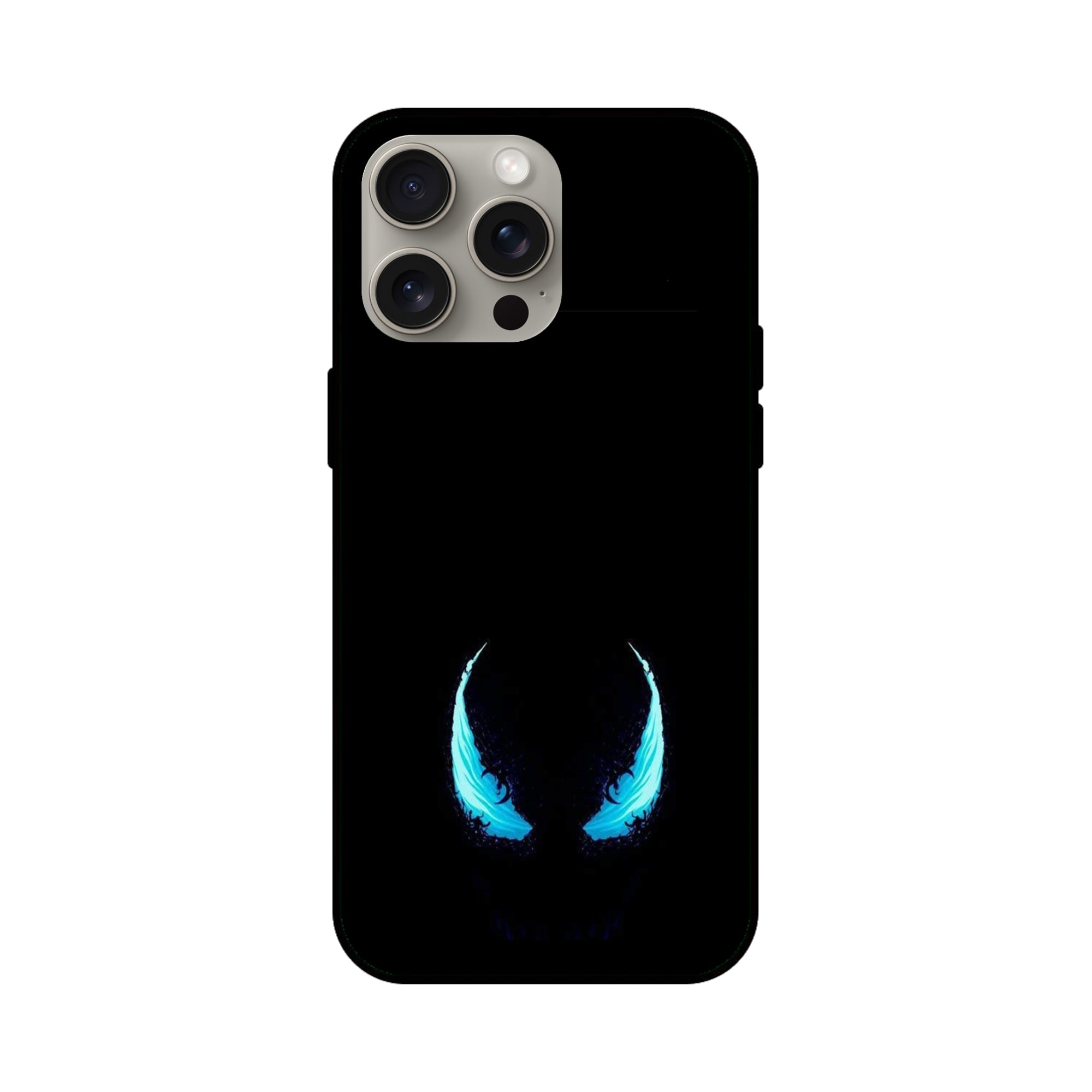Buy Venom Eyes Glass/Metal Back Mobile Phone Case/Cover For iPhone 15 Pro Max Online