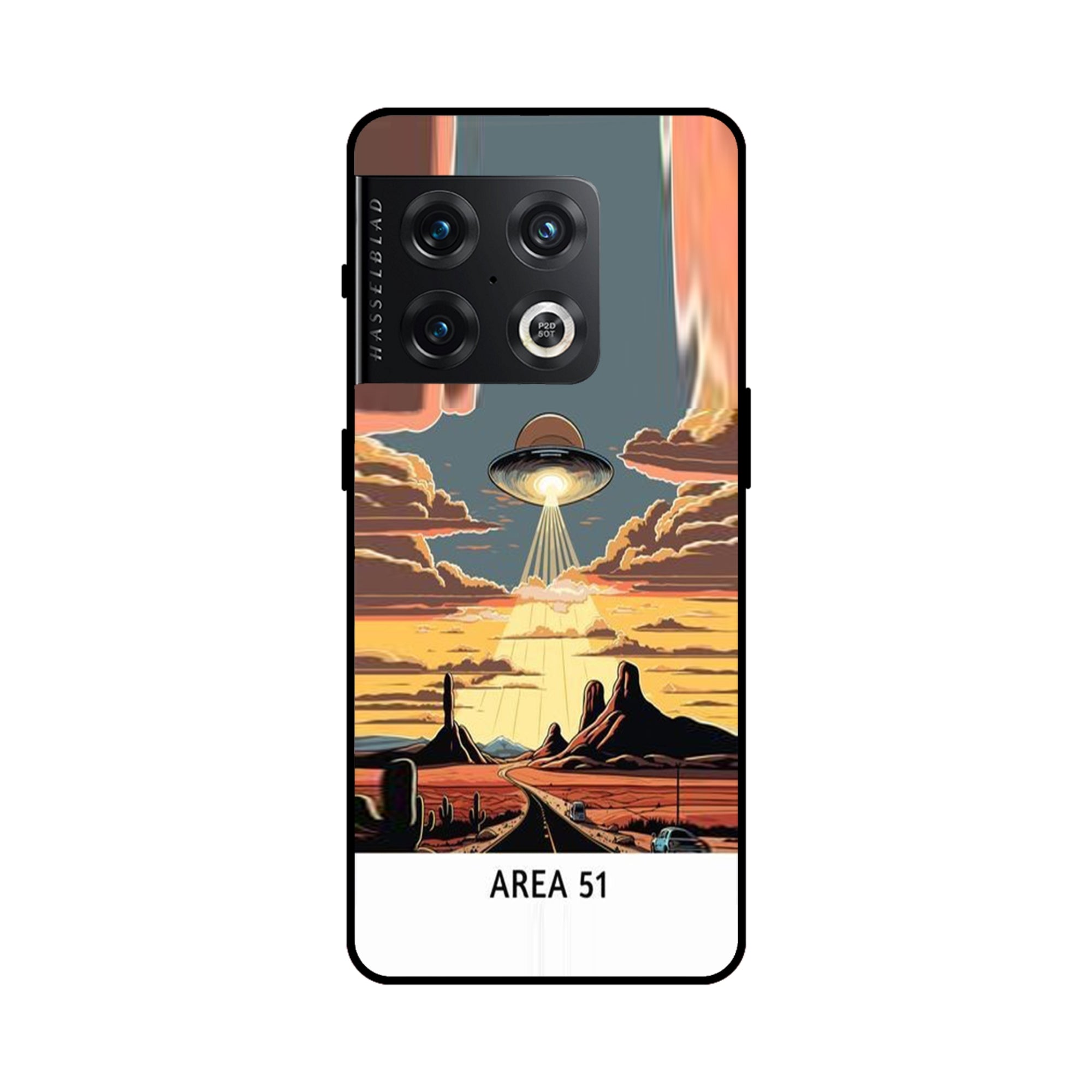 Buy Area 51 Metal-Silicon Back Mobile Phone Case/Cover For OnePlus 10 Pro Online