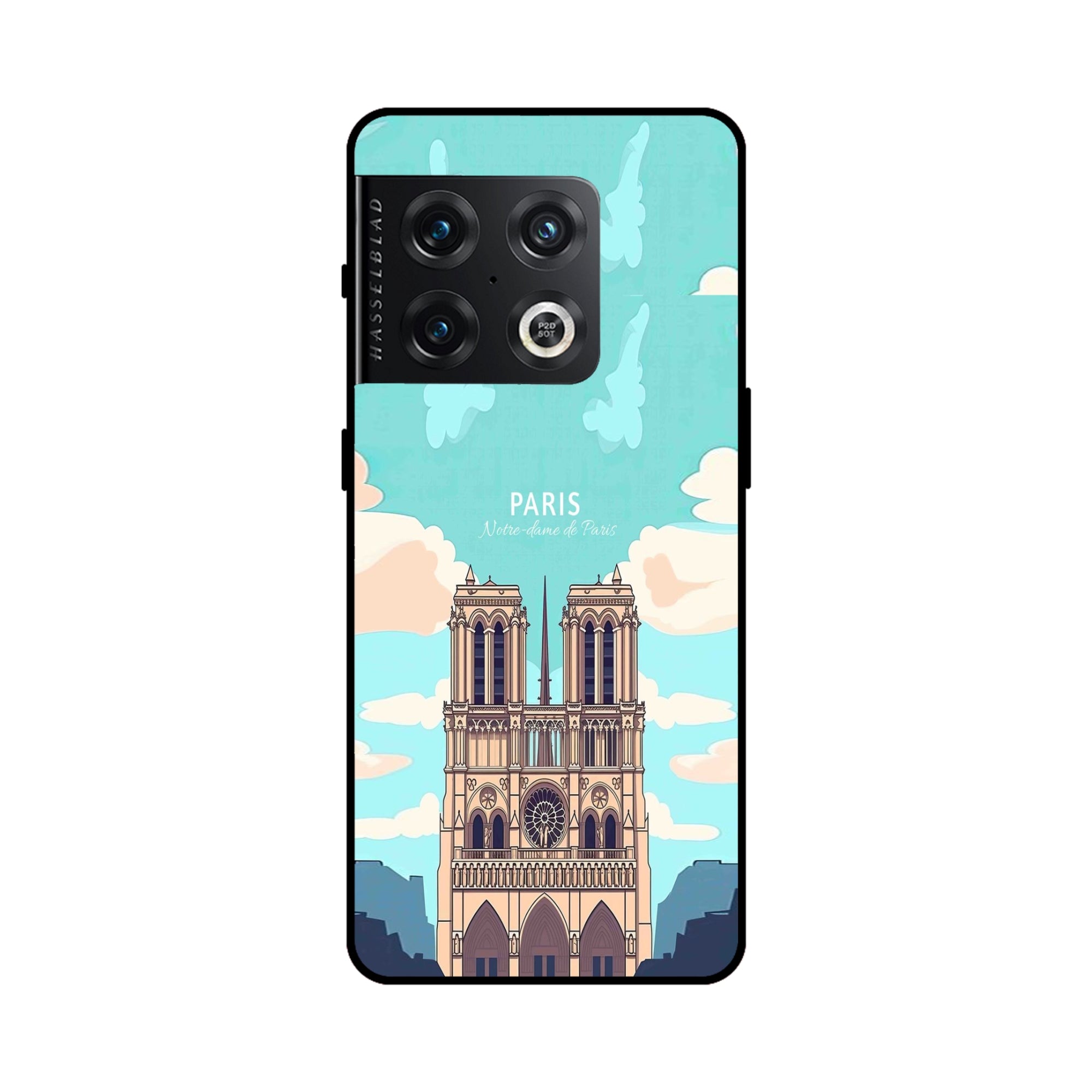 Buy Notre Dame Te Paris Metal-Silicon Back Mobile Phone Case/Cover For OnePlus 10 Pro Online
