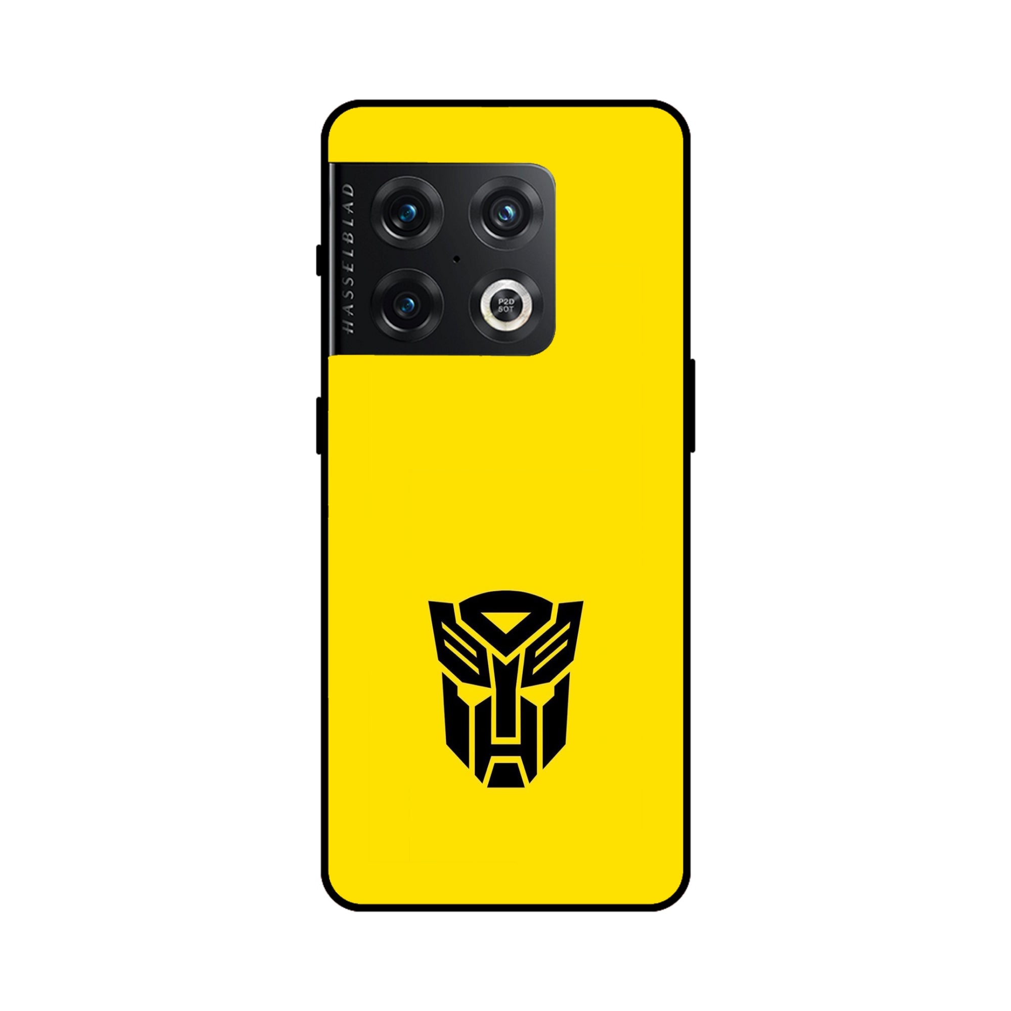 Buy Transformer Logo Metal-Silicon Back Mobile Phone Case/Cover For OnePlus 10 Pro Online