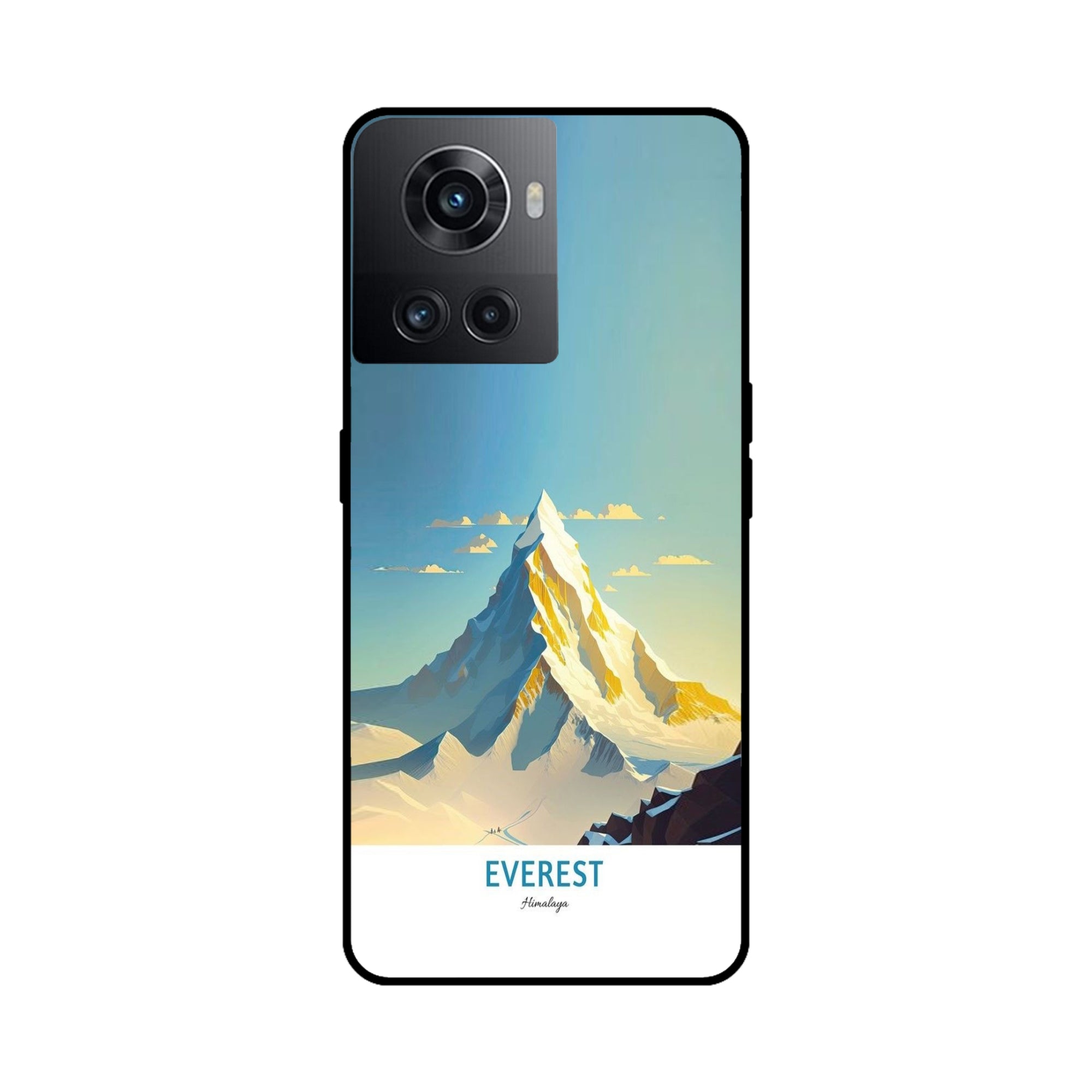 Buy Everest Metal-Silicon Back Mobile Phone Case/Cover For OnePlus 10R Online