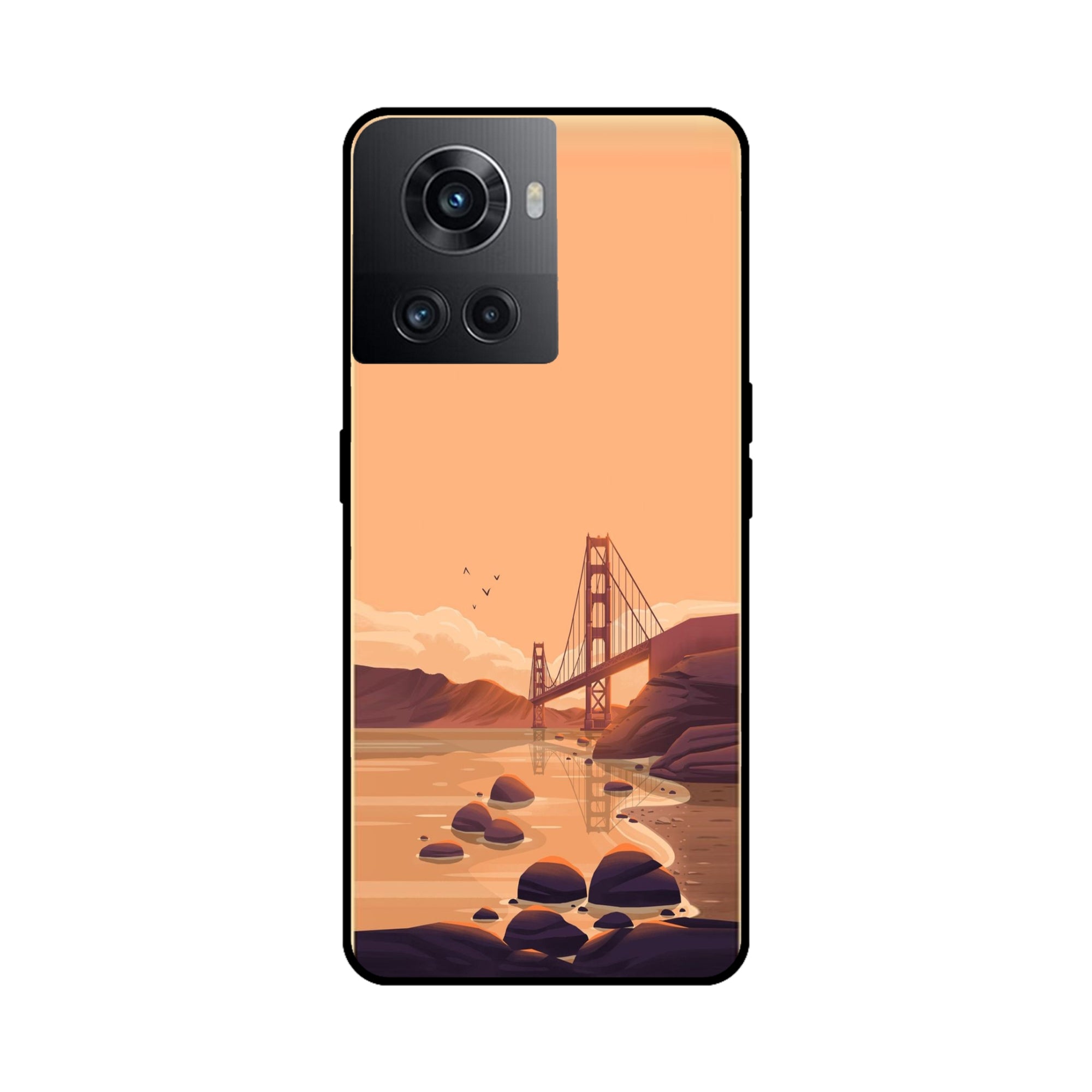 Buy San Francisco Metal-Silicon Back Mobile Phone Case/Cover For OnePlus 10R Online