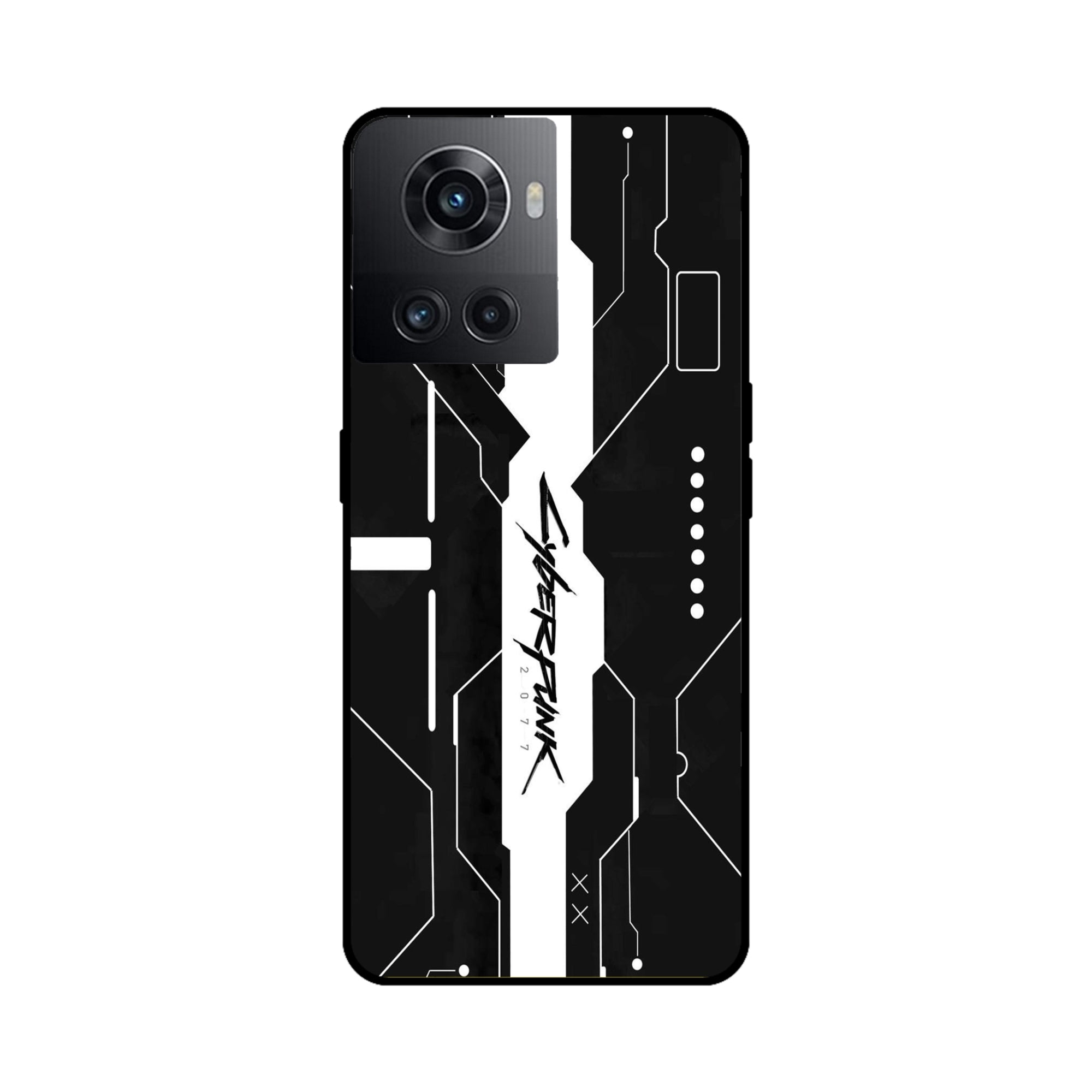 Buy Cyberpunk 2077 Art Metal-Silicon Back Mobile Phone Case/Cover For OnePlus 10R Online