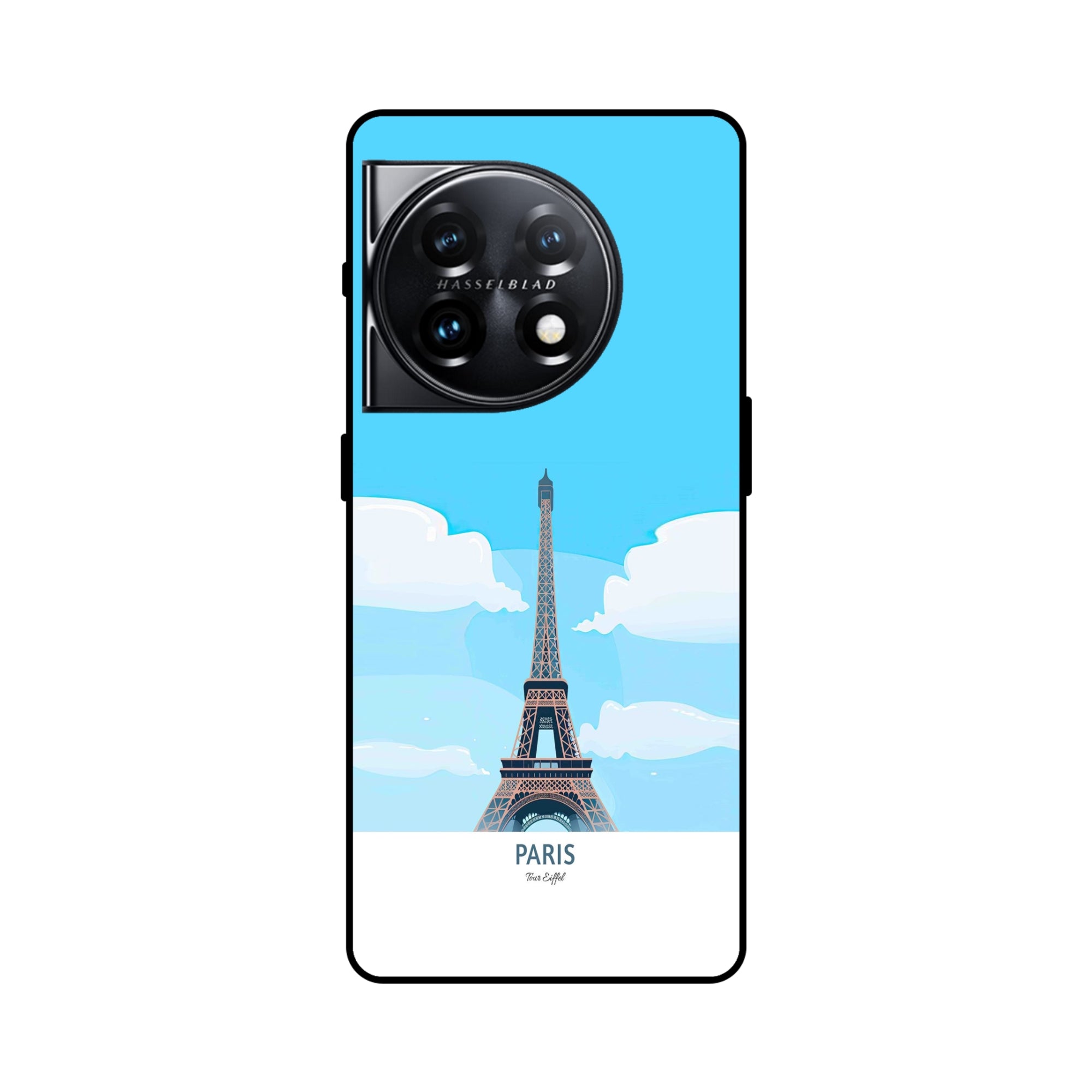 Buy Paris Metal-Silicon Back Mobile Phone Case/Cover For OnePlus 11 5G Online