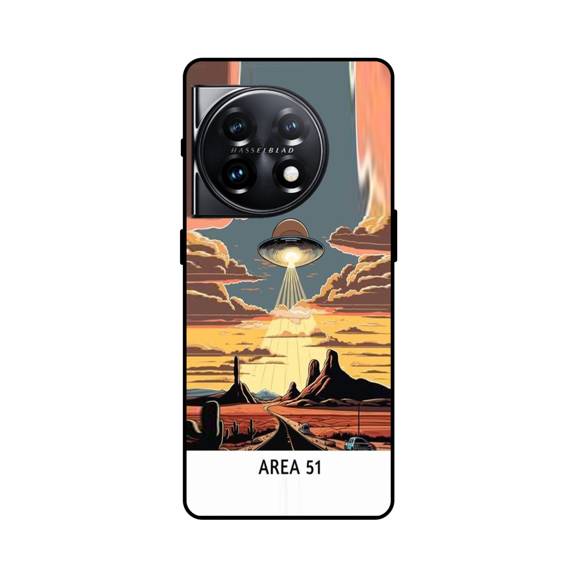 Buy Area 51 Metal-Silicon Back Mobile Phone Case/Cover For OnePlus 11 5G Online