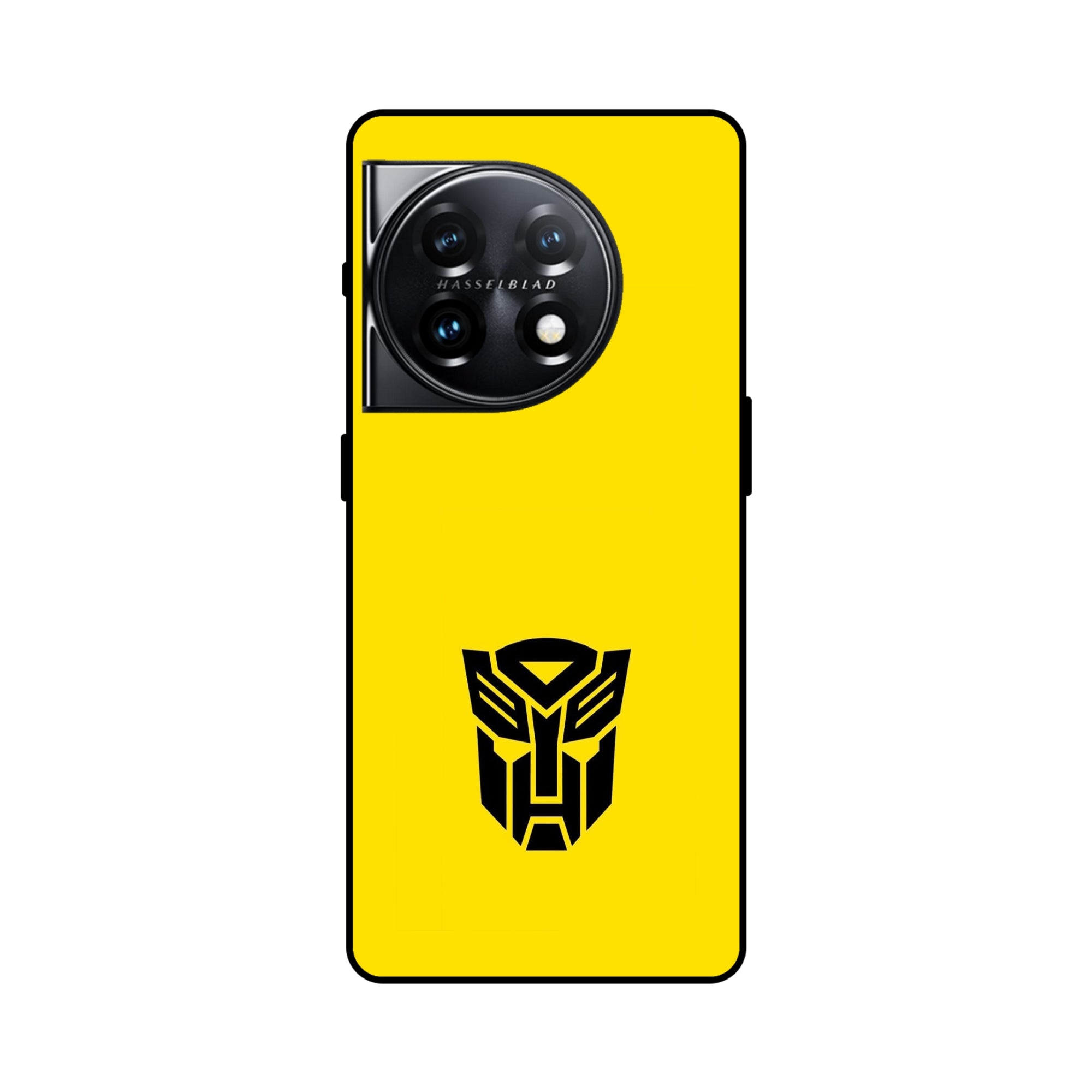 Buy Transformer Logo Metal-Silicon Back Mobile Phone Case/Cover For OnePlus 11 5G Online