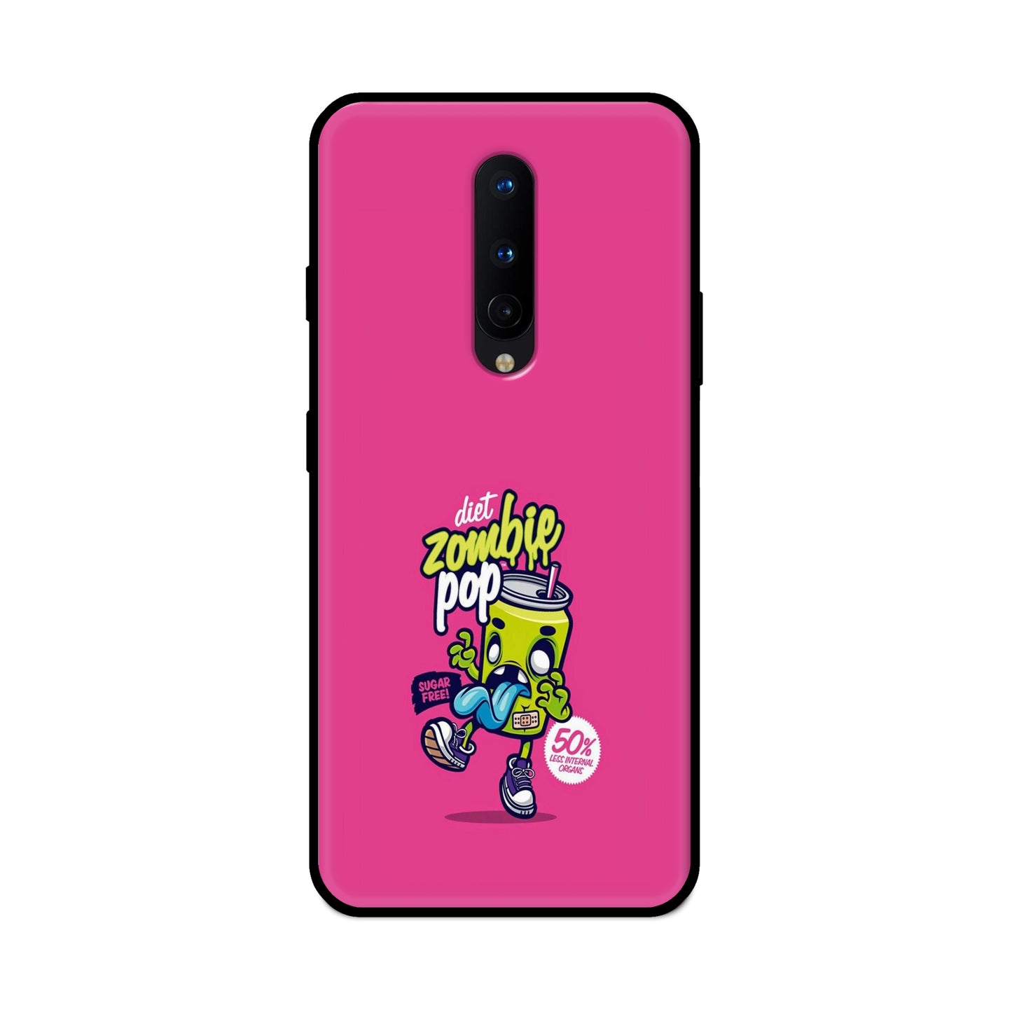 Buy Zombie Pop Metal-Silicon Back Mobile Phone Case/Cover For OnePlus 8 Online