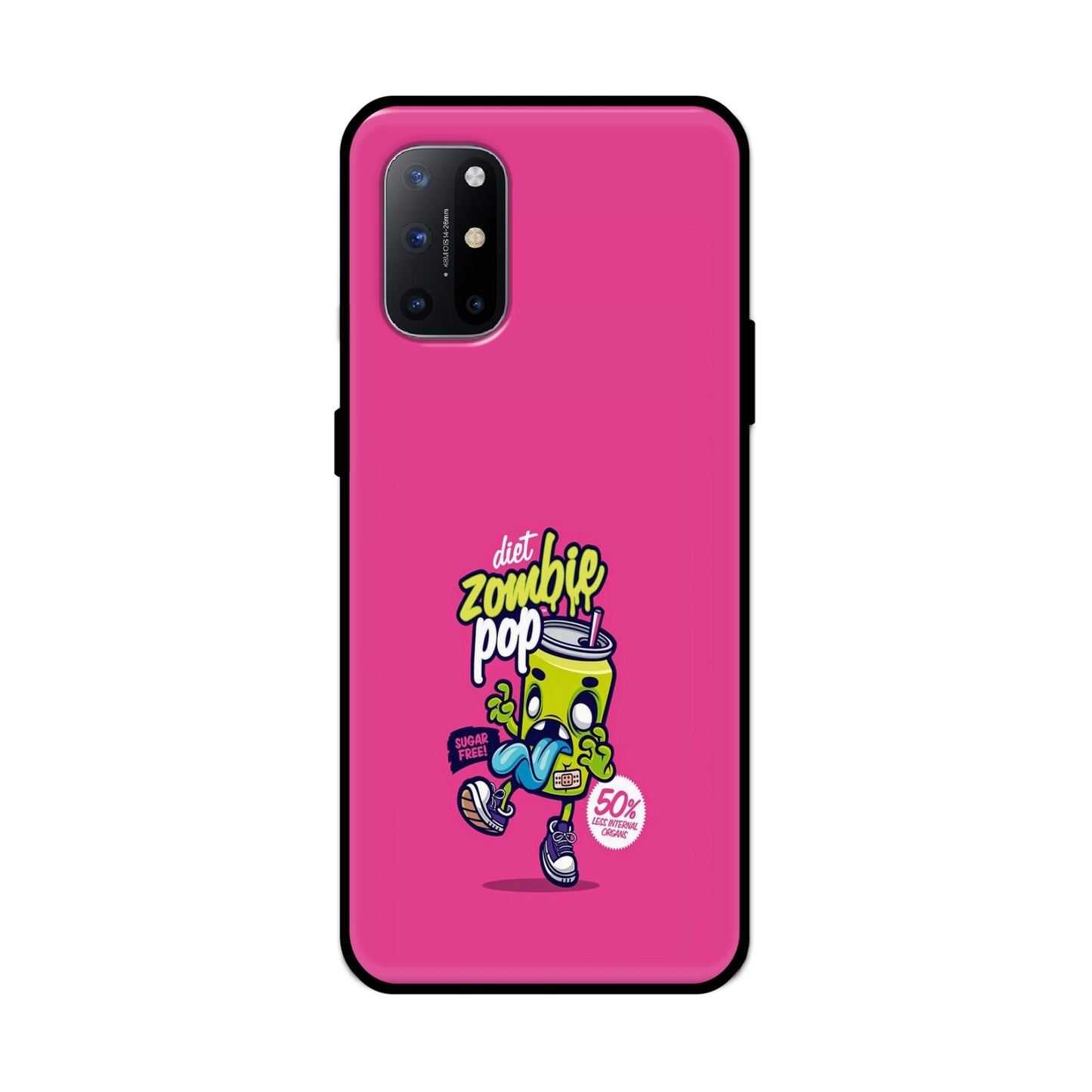 Buy Zombie Pop Metal-Silicon Back Mobile Phone Case/Cover For Oneplus 9R / 8T Online