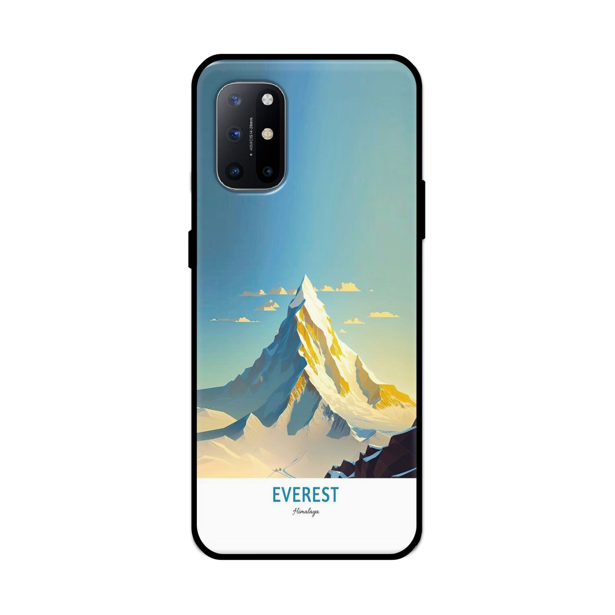 Buy Everest Metal-Silicon Back Mobile Phone Case/Cover For Oneplus 9R / 8T Online