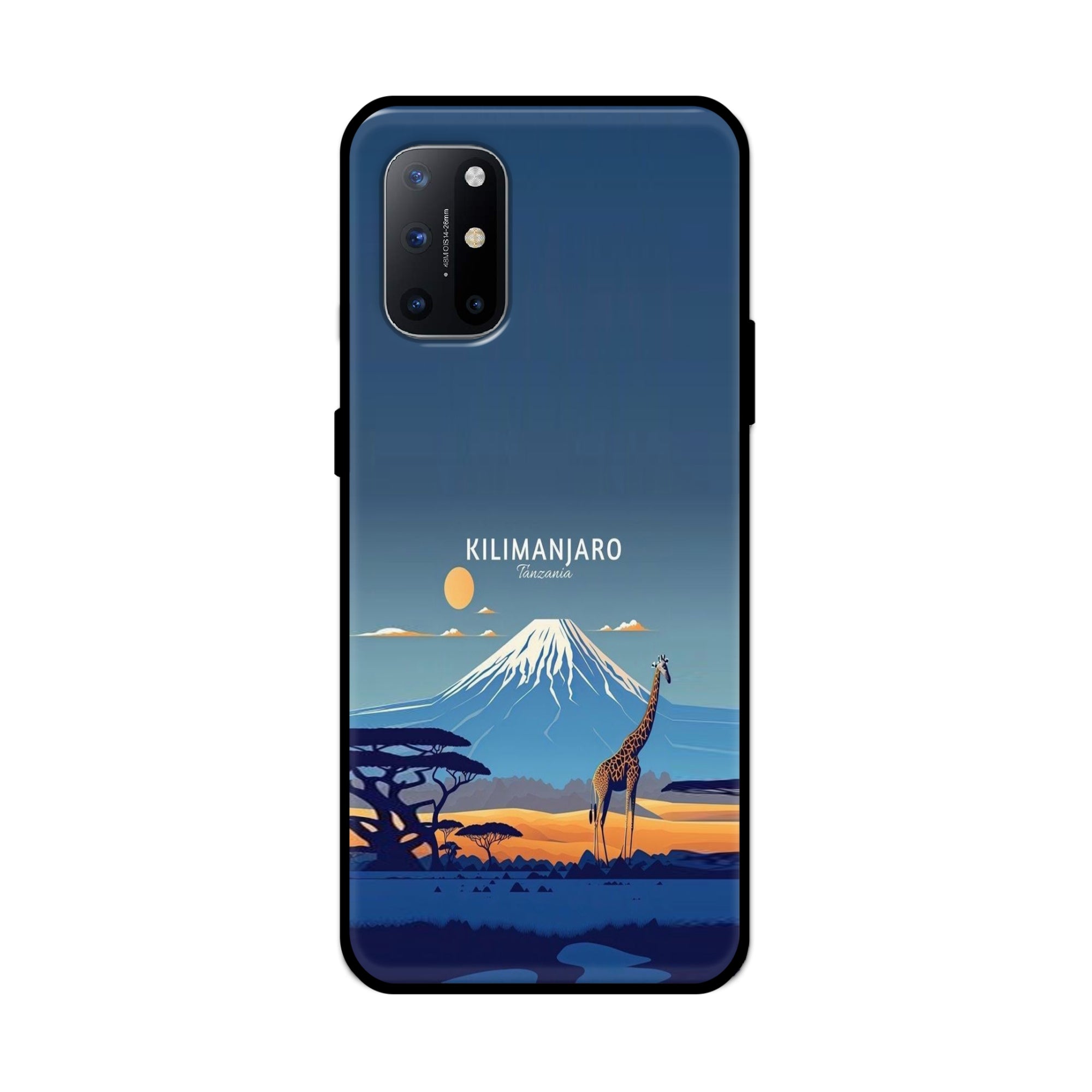 Buy Kilimanjaro Metal-Silicon Back Mobile Phone Case/Cover For Oneplus 9R / 8T Online