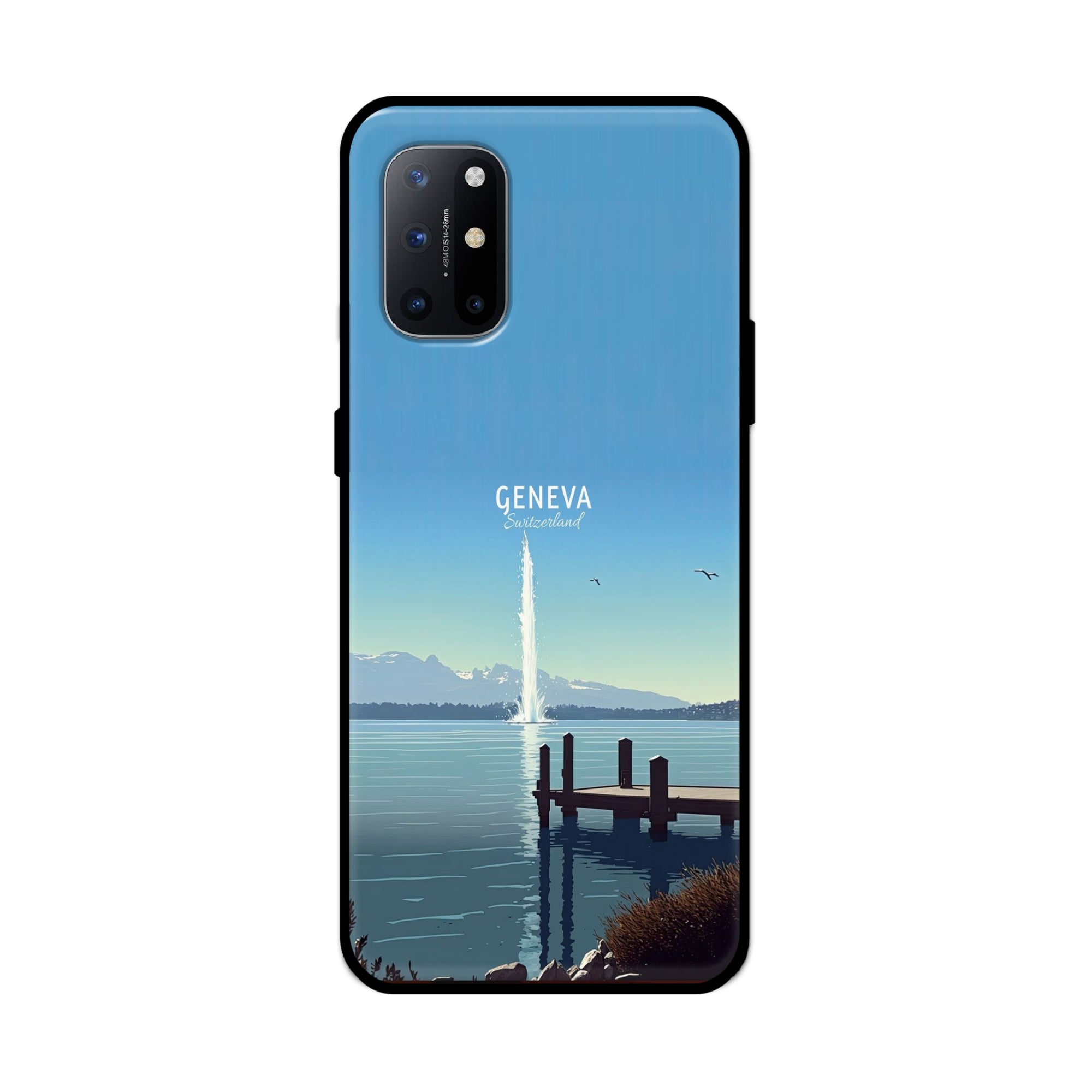 Buy Geneva Metal-Silicon Back Mobile Phone Case/Cover For Oneplus 9R / 8T Online