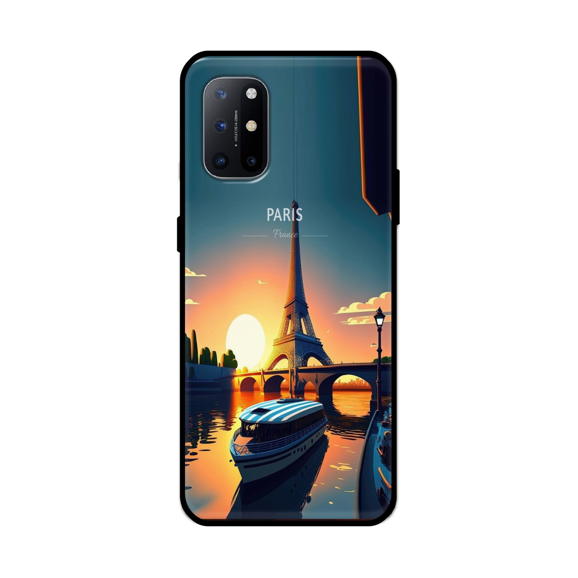 Buy France Metal-Silicon Back Mobile Phone Case/Cover For Oneplus 9R / 8T Online