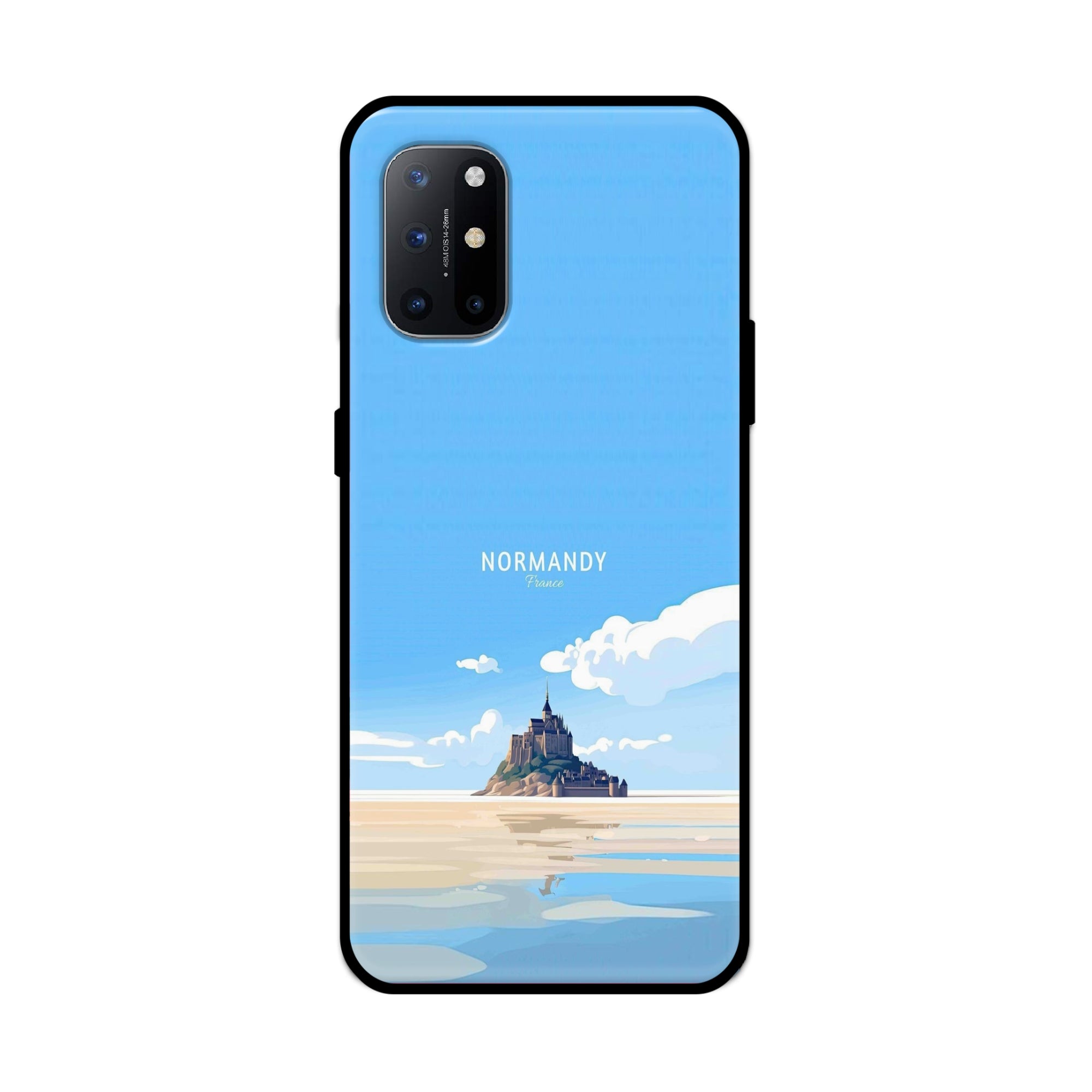 Buy Normandy Metal-Silicon Back Mobile Phone Case/Cover For Oneplus 9R / 8T Online