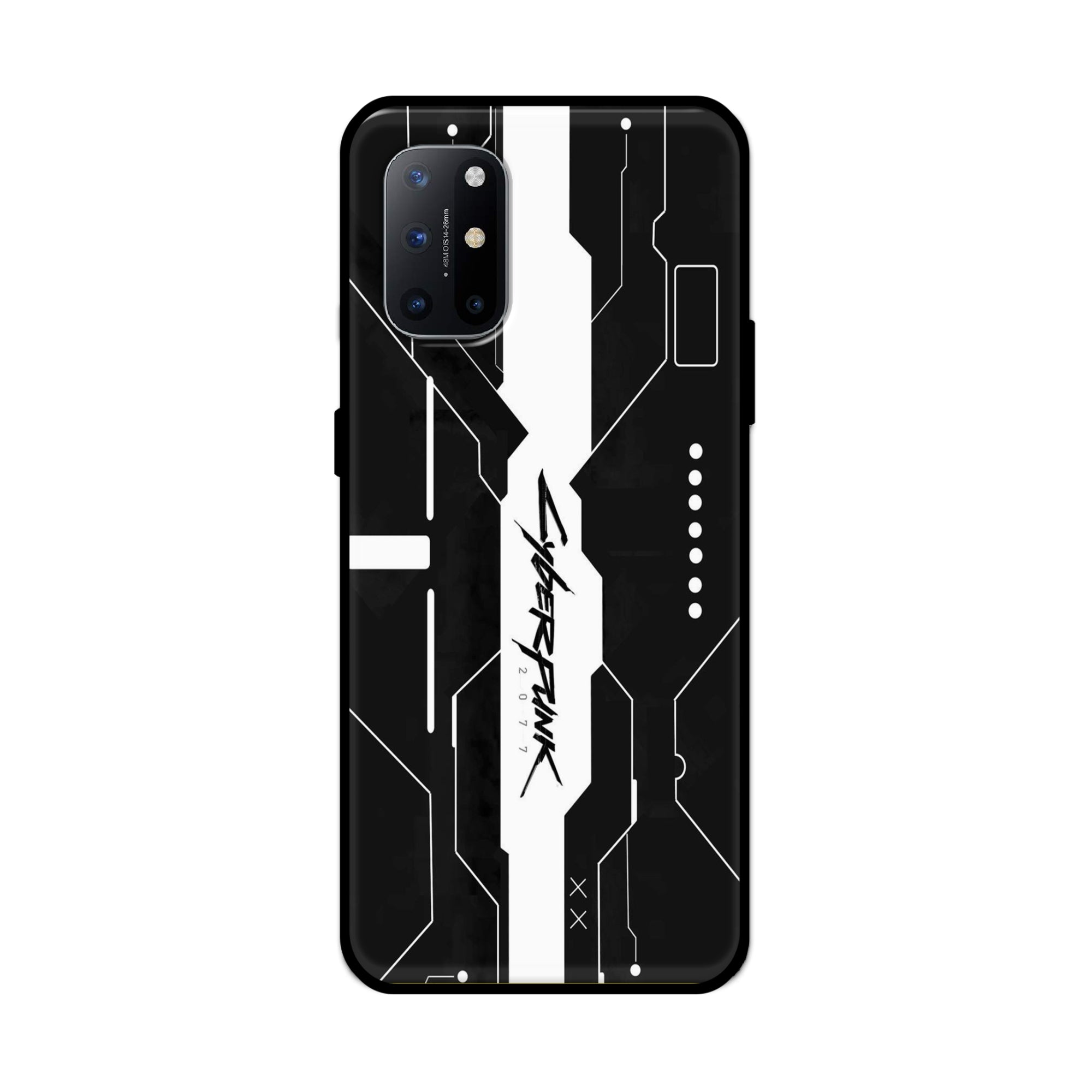 Buy Cyberpunk 2077 Art Metal-Silicon Back Mobile Phone Case/Cover For Oneplus 9R / 8T Online