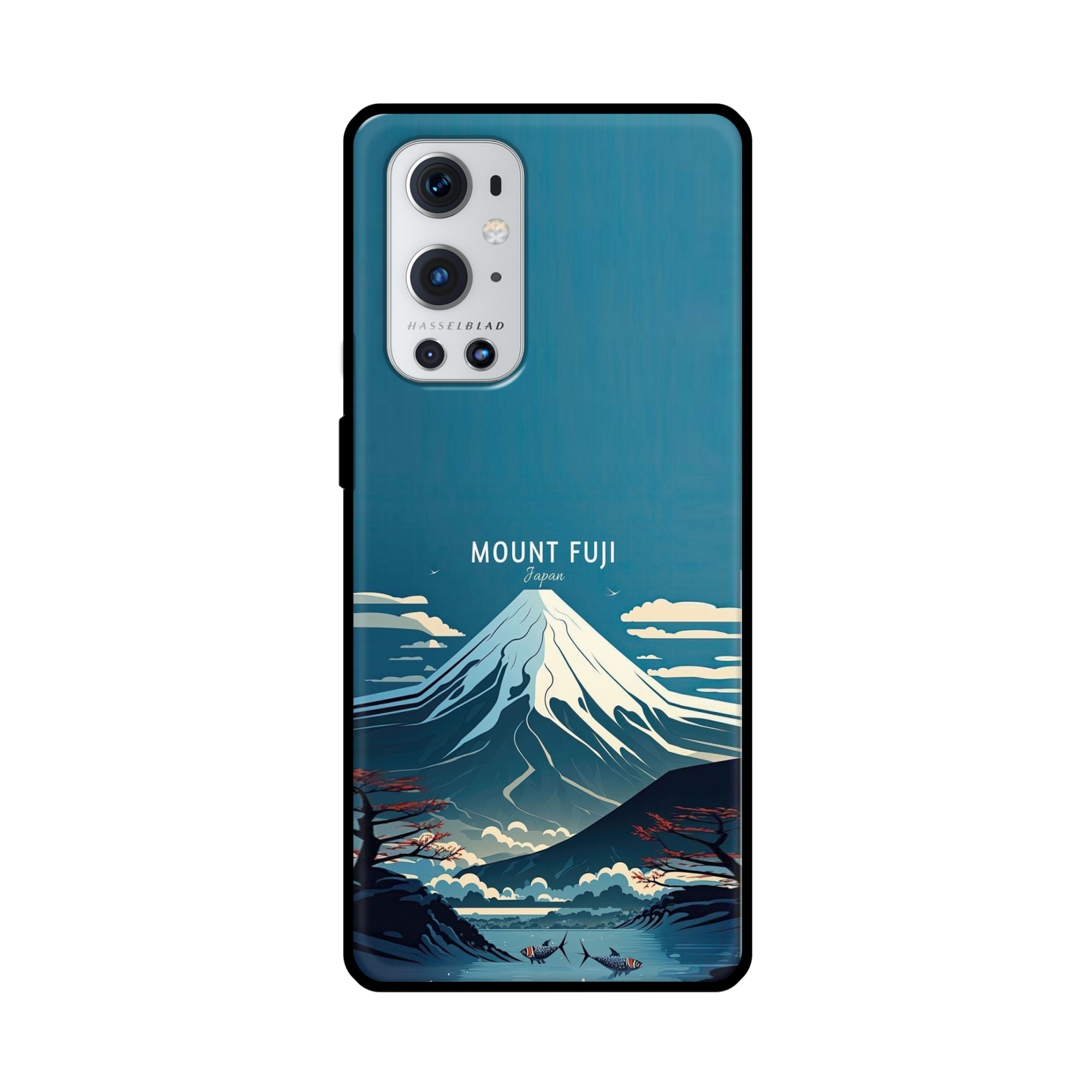 Buy Mount Fuji Metal-Silicon Back Mobile Phone Case/Cover For OnePlus 9 Pro Online