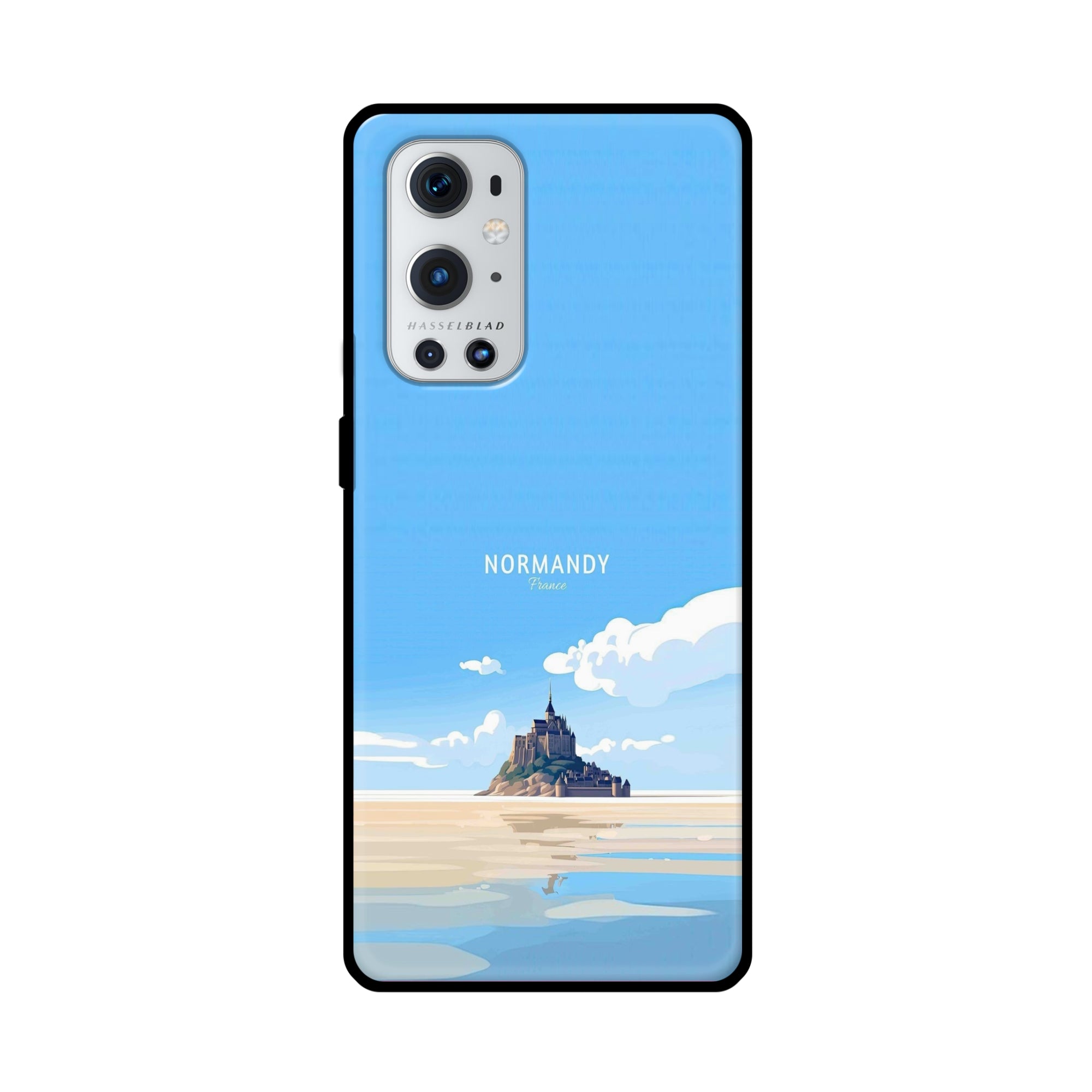 Buy Normandy Metal-Silicon Back Mobile Phone Case/Cover For OnePlus 9 Pro Online