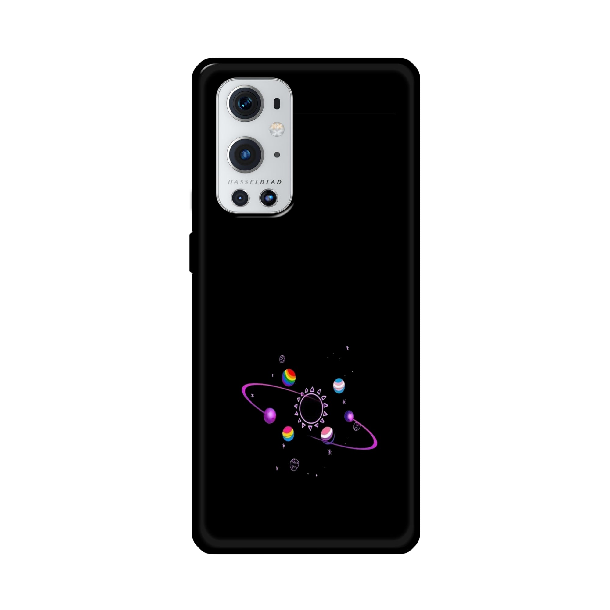 Buy Galaxy Metal-Silicon Back Mobile Phone Case/Cover For OnePlus 9 Pro Online