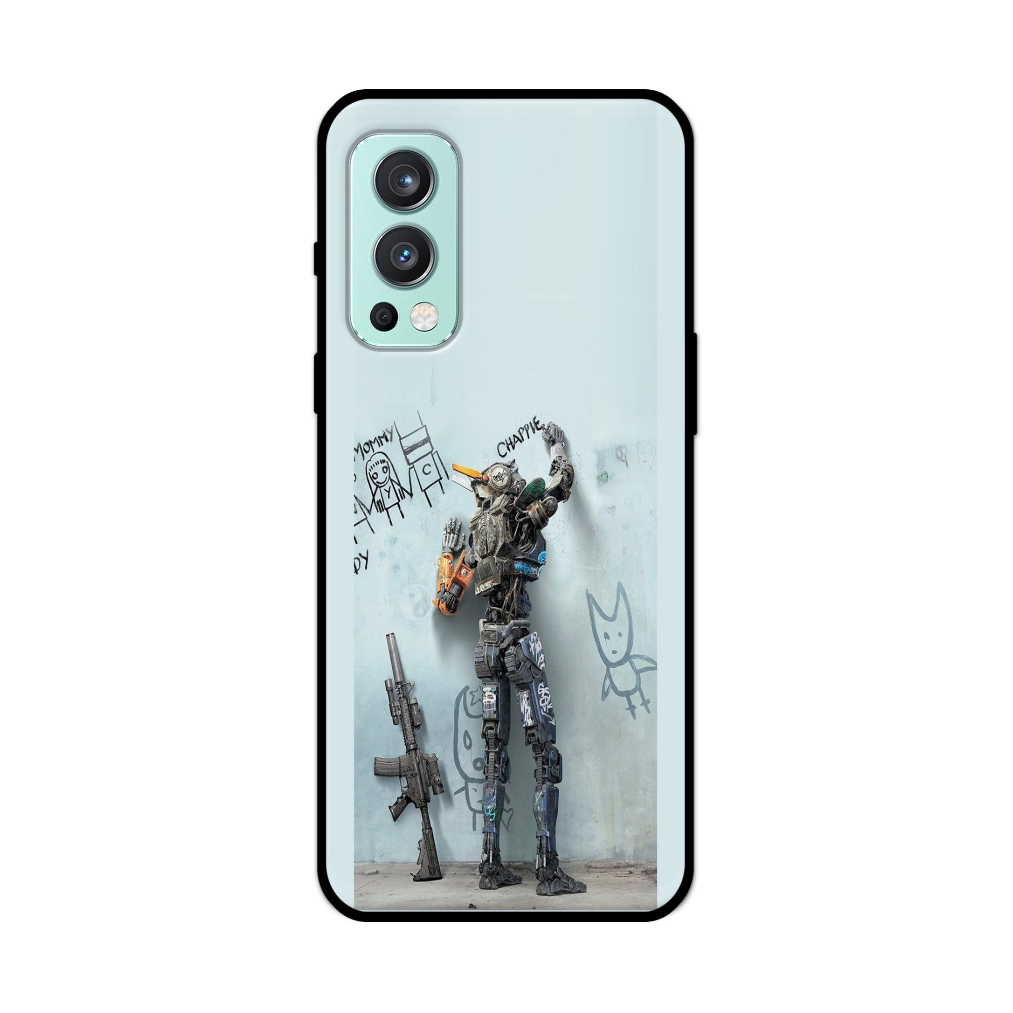 Buy Chappie Metal-Silicon Back Mobile Phone Case/Cover For OnePlus Nord 2 5G Online