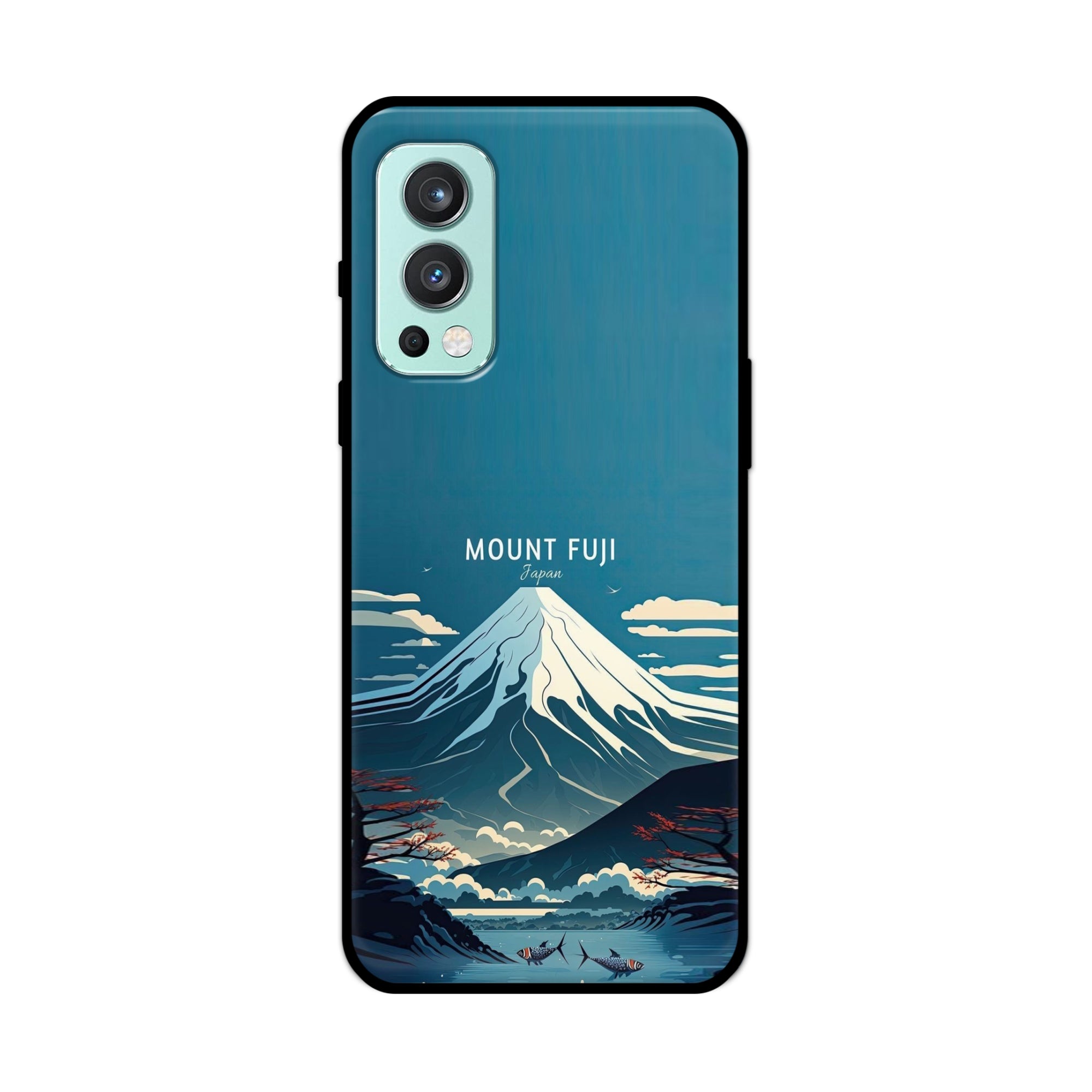 Buy Mount Fuji Metal-Silicon Back Mobile Phone Case/Cover For OnePlus Nord 2 5G Online