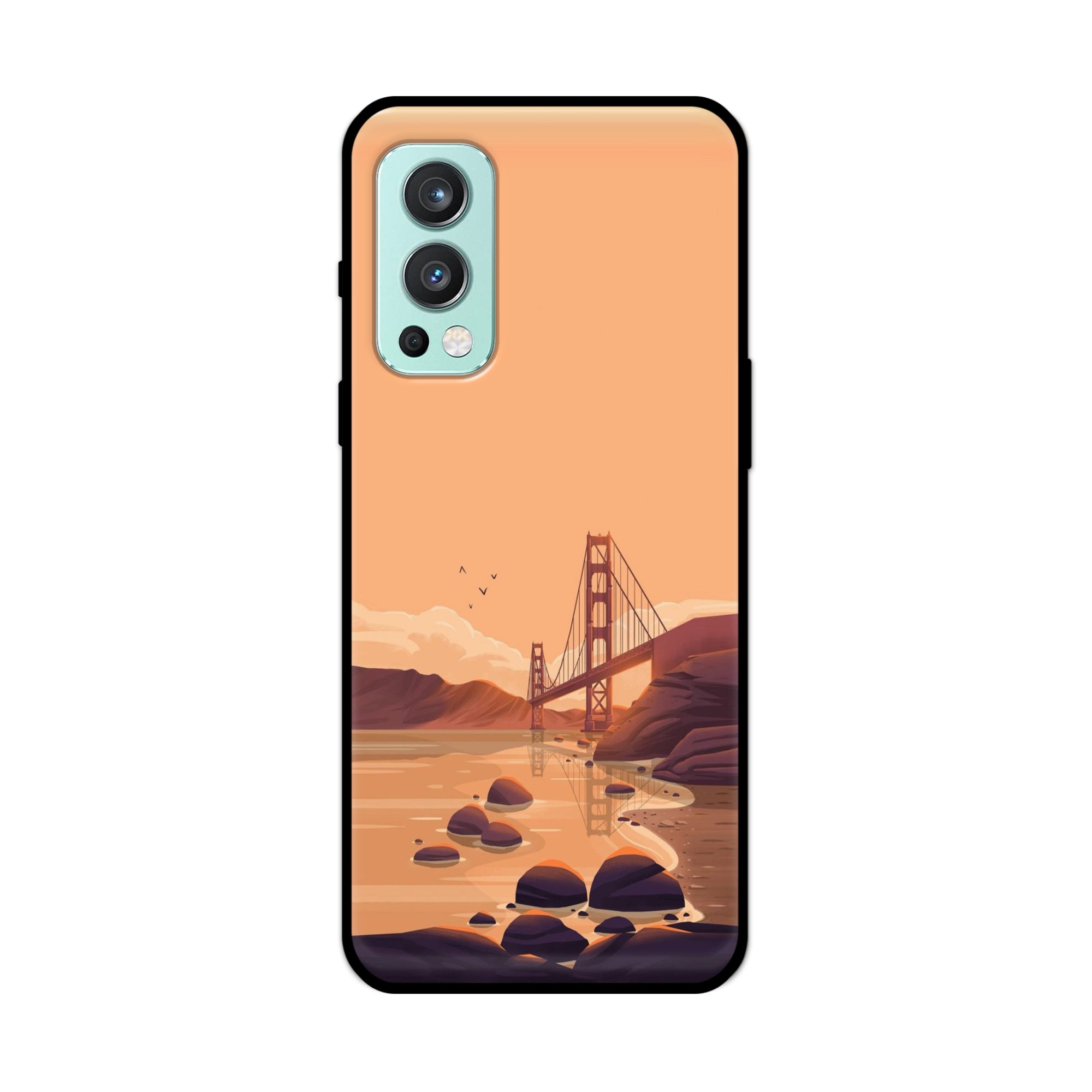 Buy San Francisco Metal-Silicon Back Mobile Phone Case/Cover For OnePlus Nord 2 5G Online