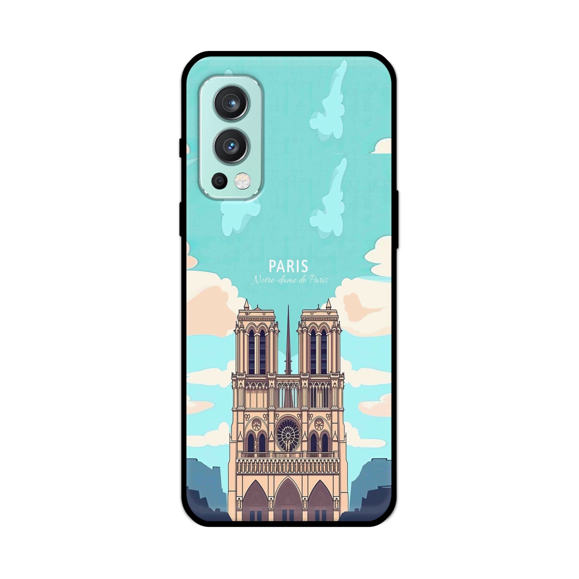 Buy Notre Dame Te Paris Metal-Silicon Back Mobile Phone Case/Cover For OnePlus Nord 2 5G Online