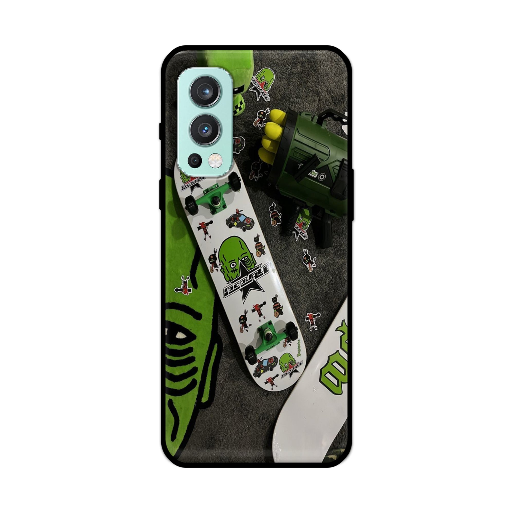 Buy Hulk Skateboard Metal-Silicon Back Mobile Phone Case/Cover For OnePlus Nord 2 5G Online