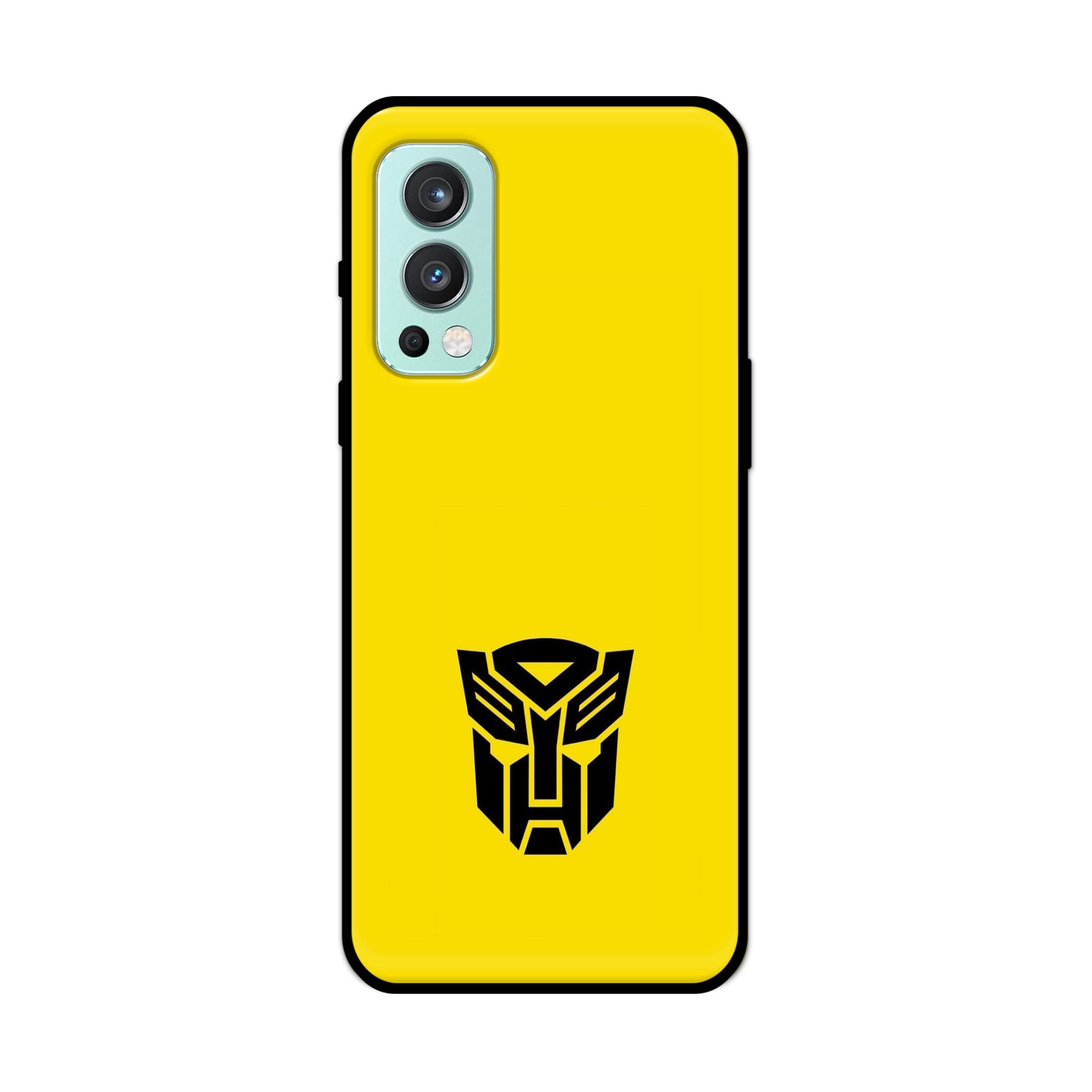 Buy Transformer Logo Metal-Silicon Back Mobile Phone Case/Cover For OnePlus Nord 2 5G Online