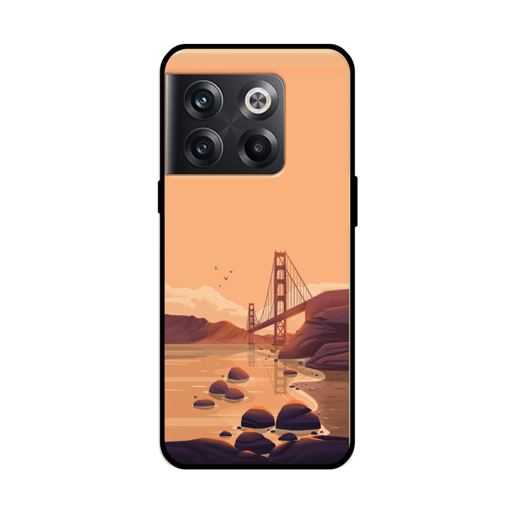 Buy San Francisco Metal-Silicon Back Mobile Phone Case/Cover For OnePlus 10T Online