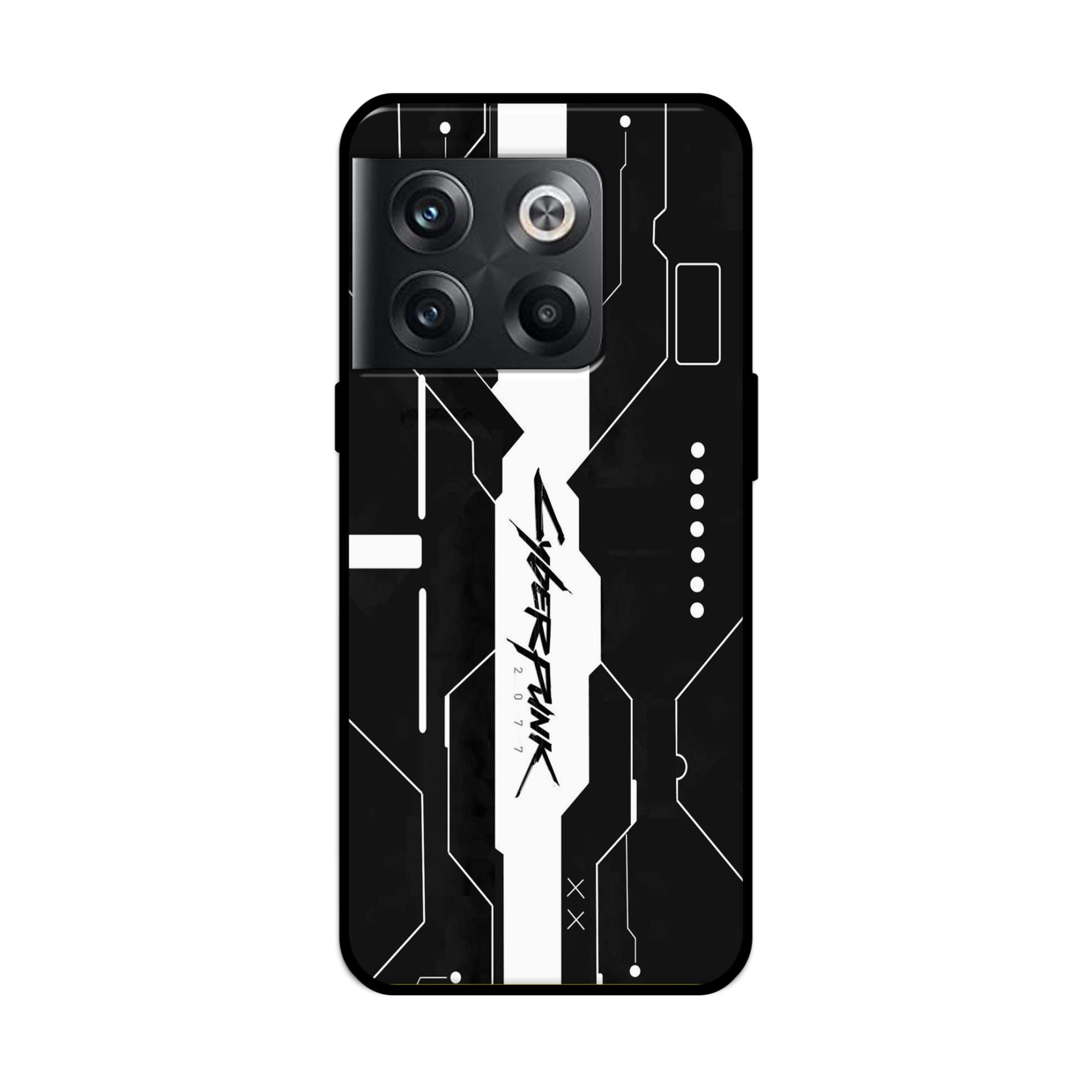 Buy Cyberpunk 2077 Art Metal-Silicon Back Mobile Phone Case/Cover For OnePlus 10T Online