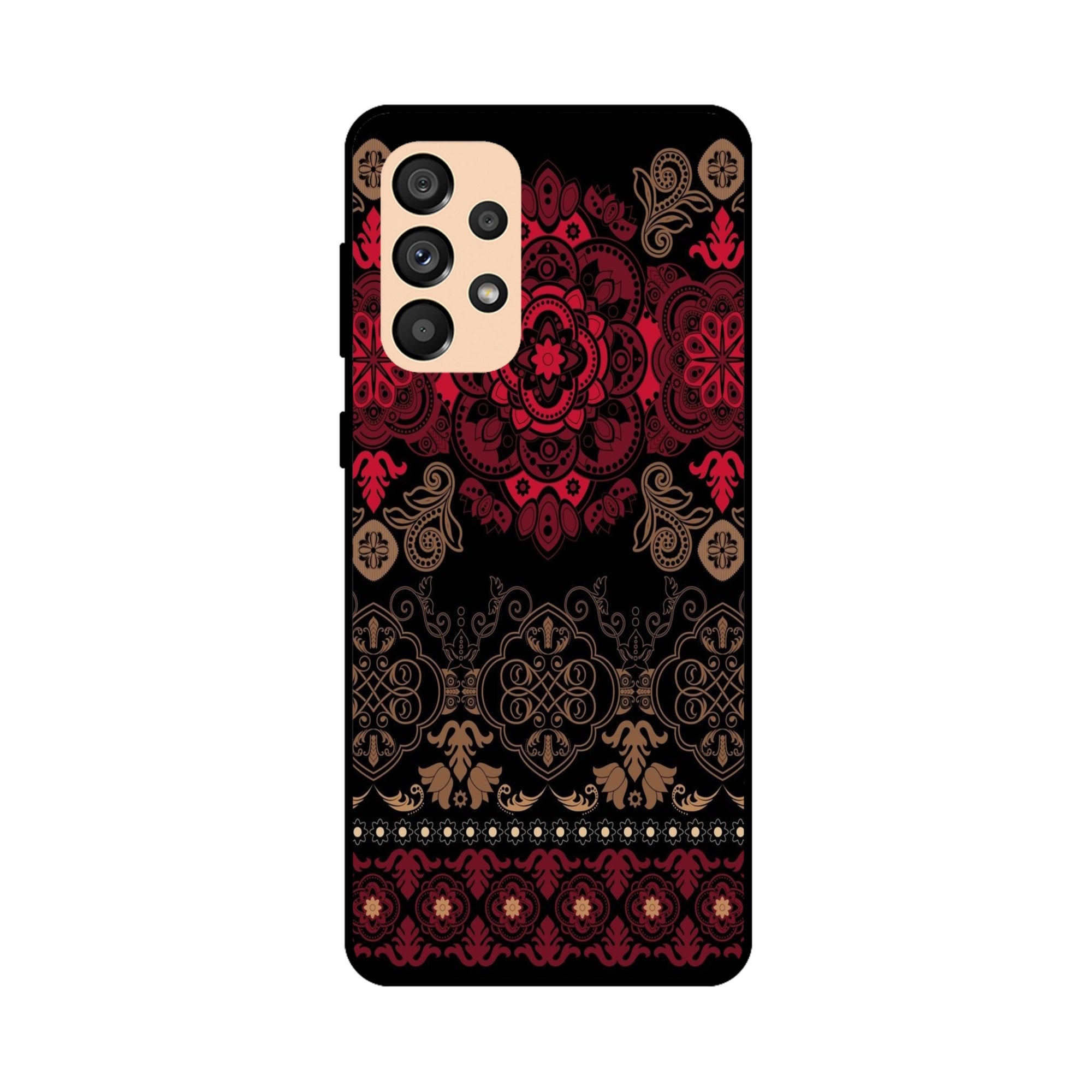Buy Christian Mandalas Metal-Silicon Back Mobile Phone Case/Cover For Samsung A33 5G Online