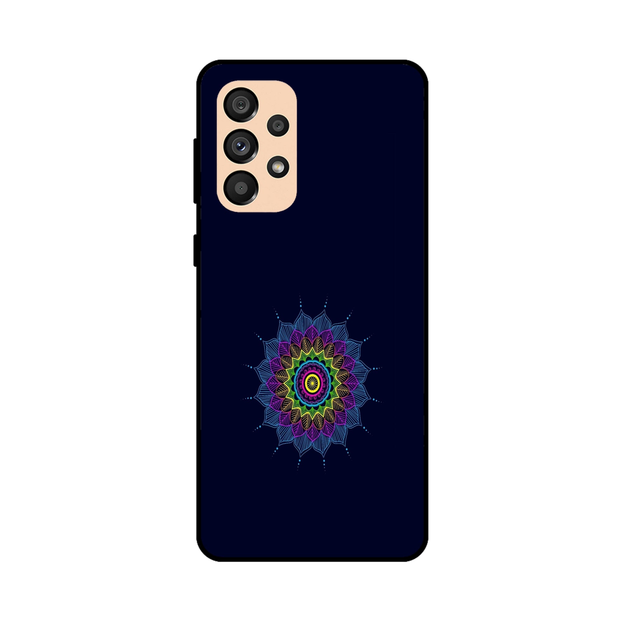 Buy Jung And Mandalas Metal-Silicon Back Mobile Phone Case/Cover For Samsung A33 5G Online