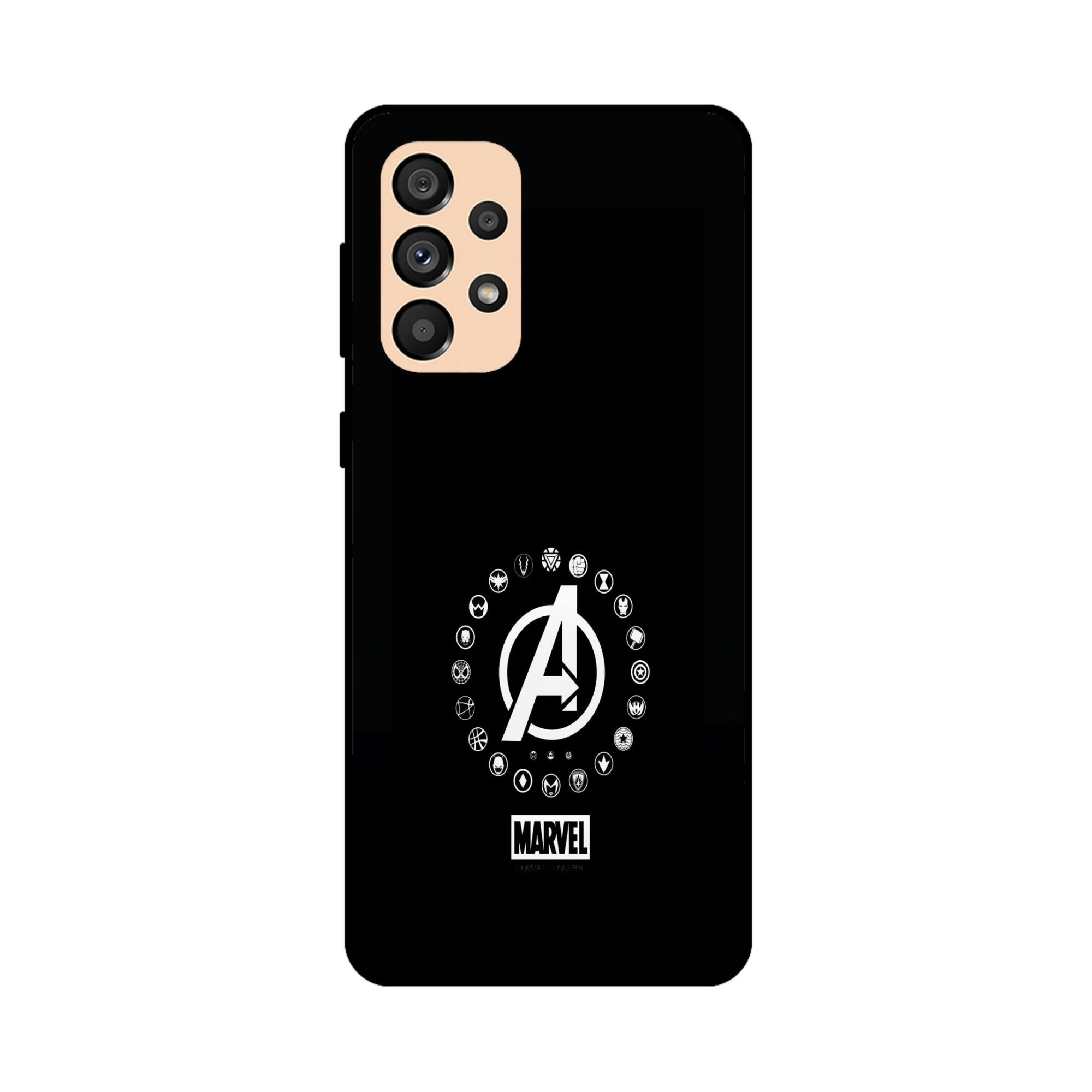 Buy Avengers Metal-Silicon Back Mobile Phone Case/Cover For Samsung A33 5G Online