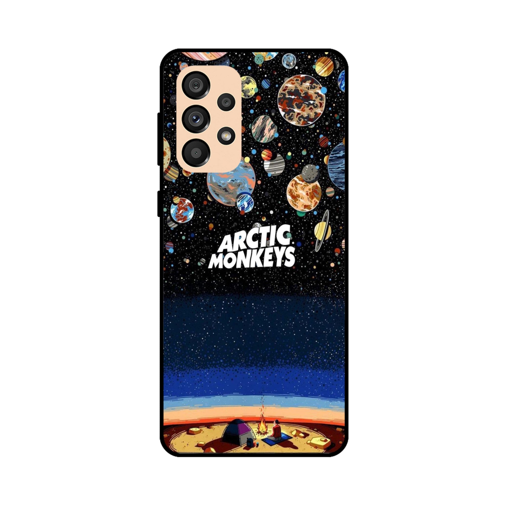 Buy Artic Monkeys Metal-Silicon Back Mobile Phone Case/Cover For Samsung A33 5G Online